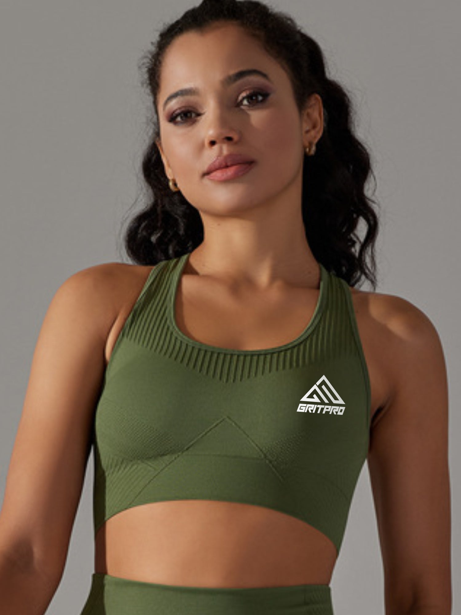 RUNNING TEXTURED SPORTS BRA