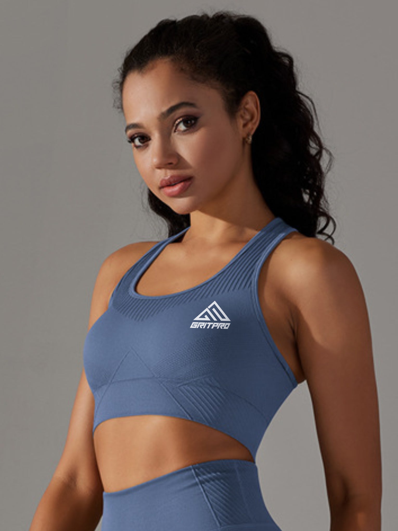 RUNNING TEXTURED SPORTS BRA