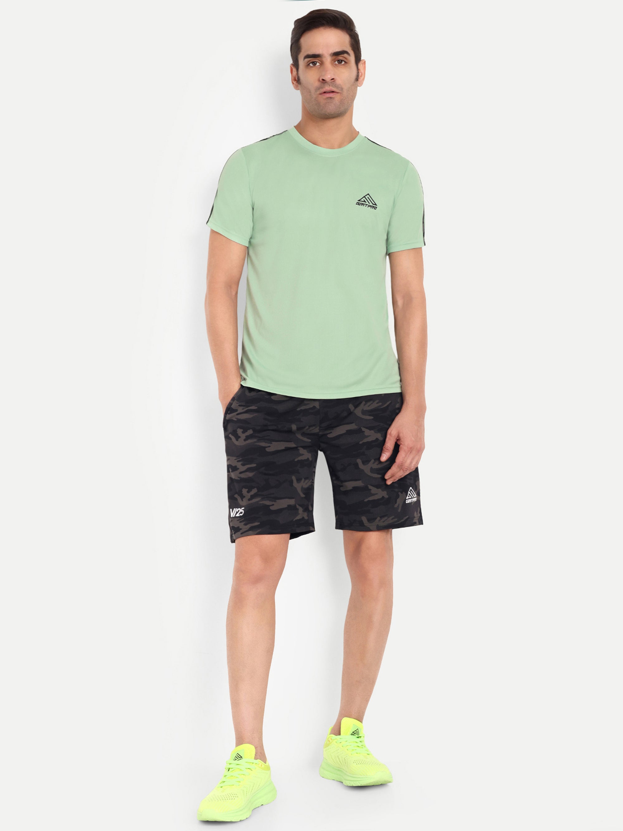 CAMO STRIPES T-SHIRT