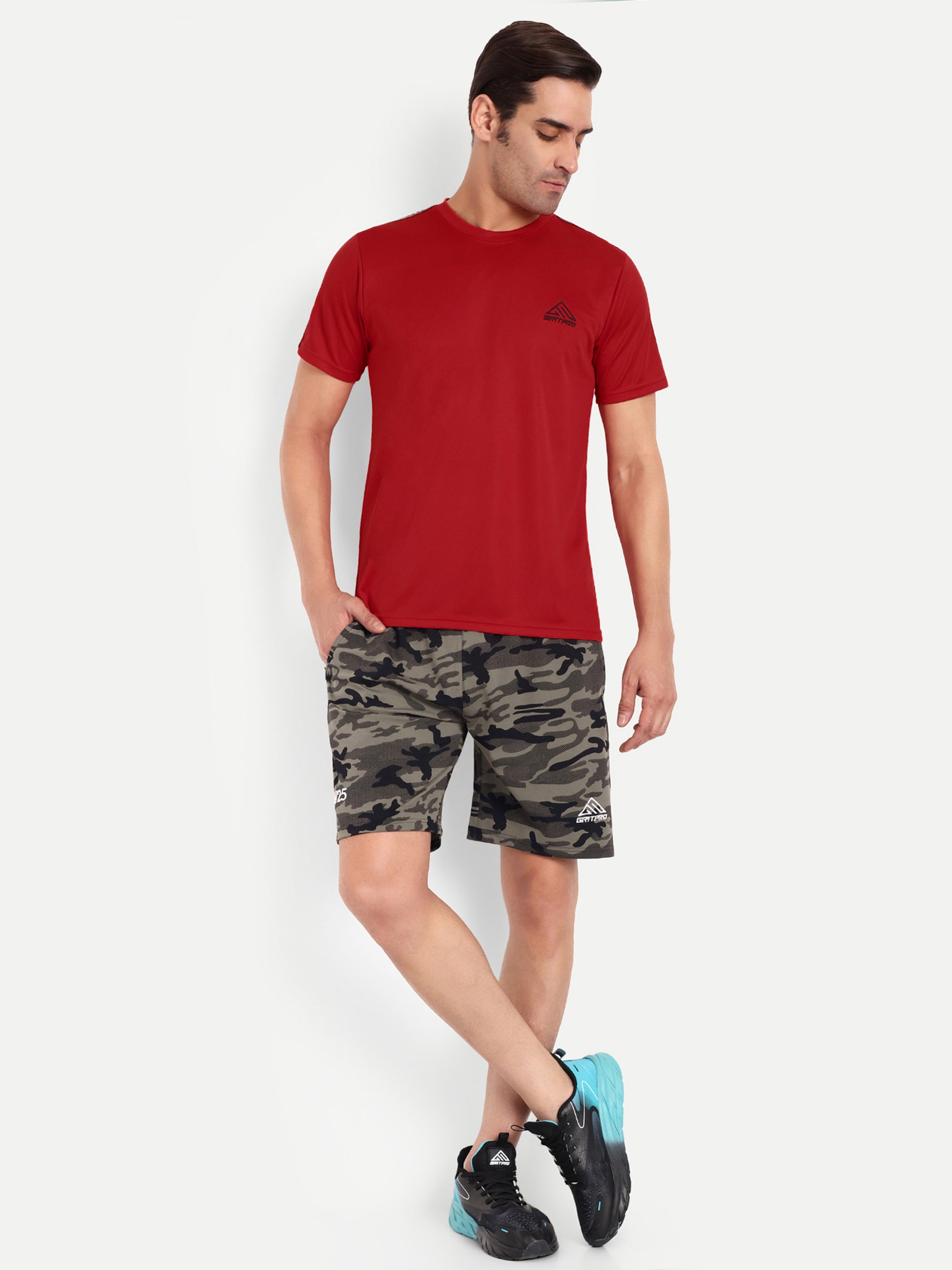 CAMO STRIPES T-SHIRT