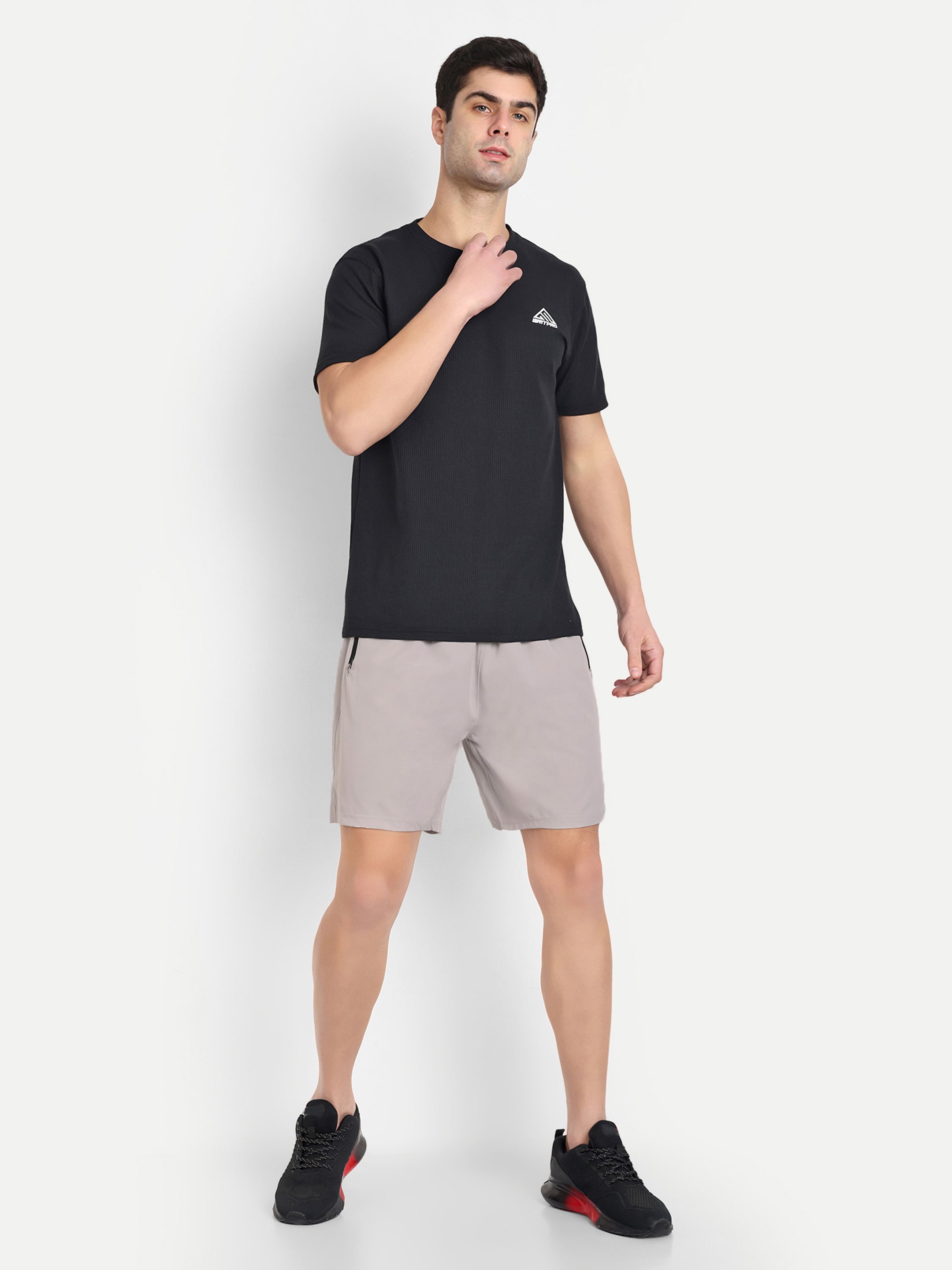 ELASTICATED AIR SHORTS