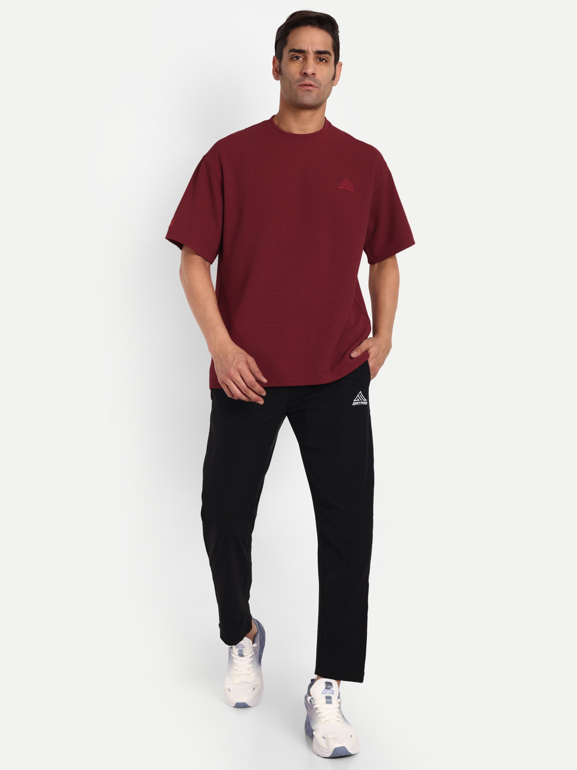 BUBBLE JACQUARD OVERSIZED TSHIRT