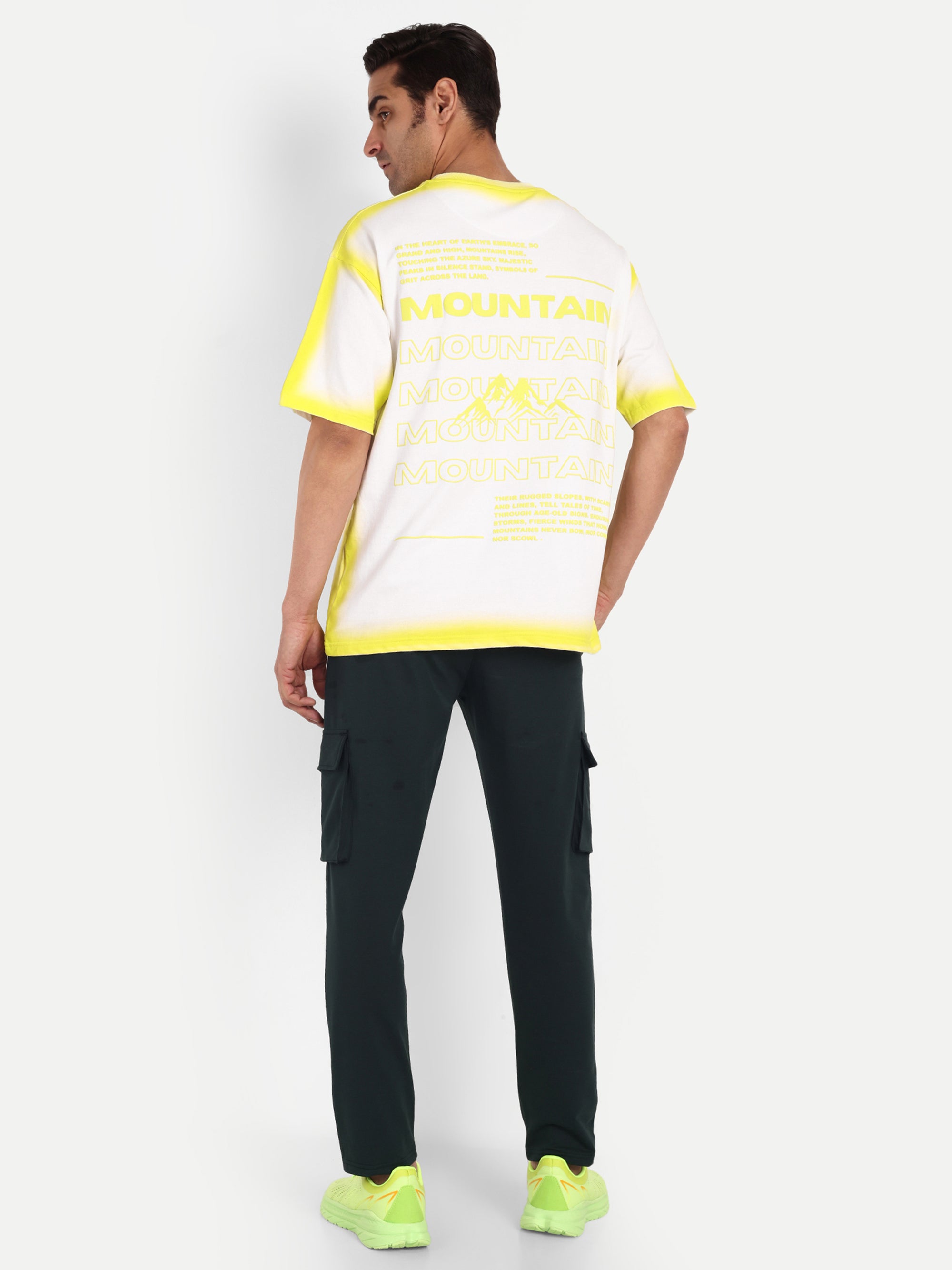 GRADIENT EDGE OVERSIZED T-SHIRT
