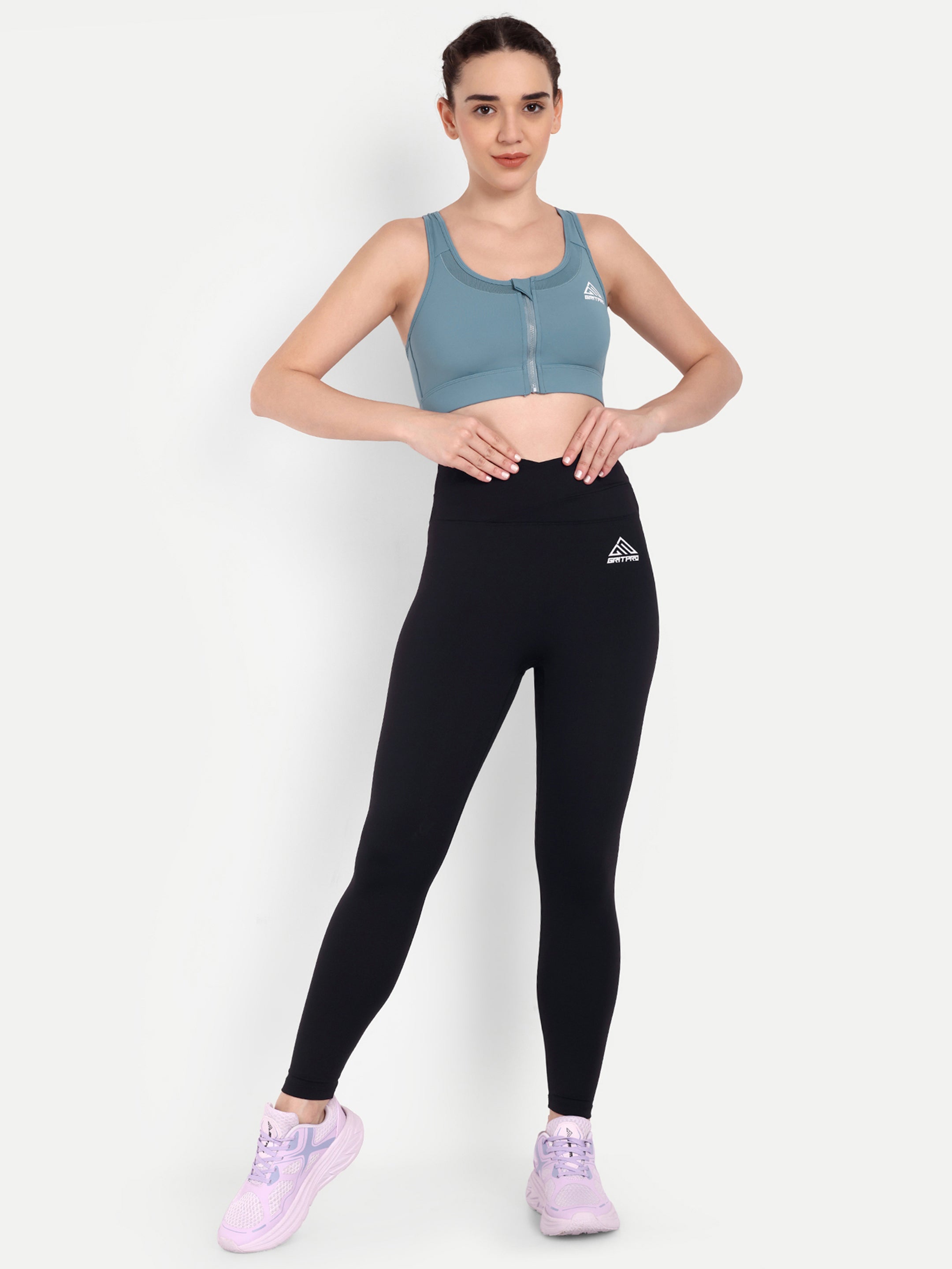 AERO ZIP SPORTS BRA