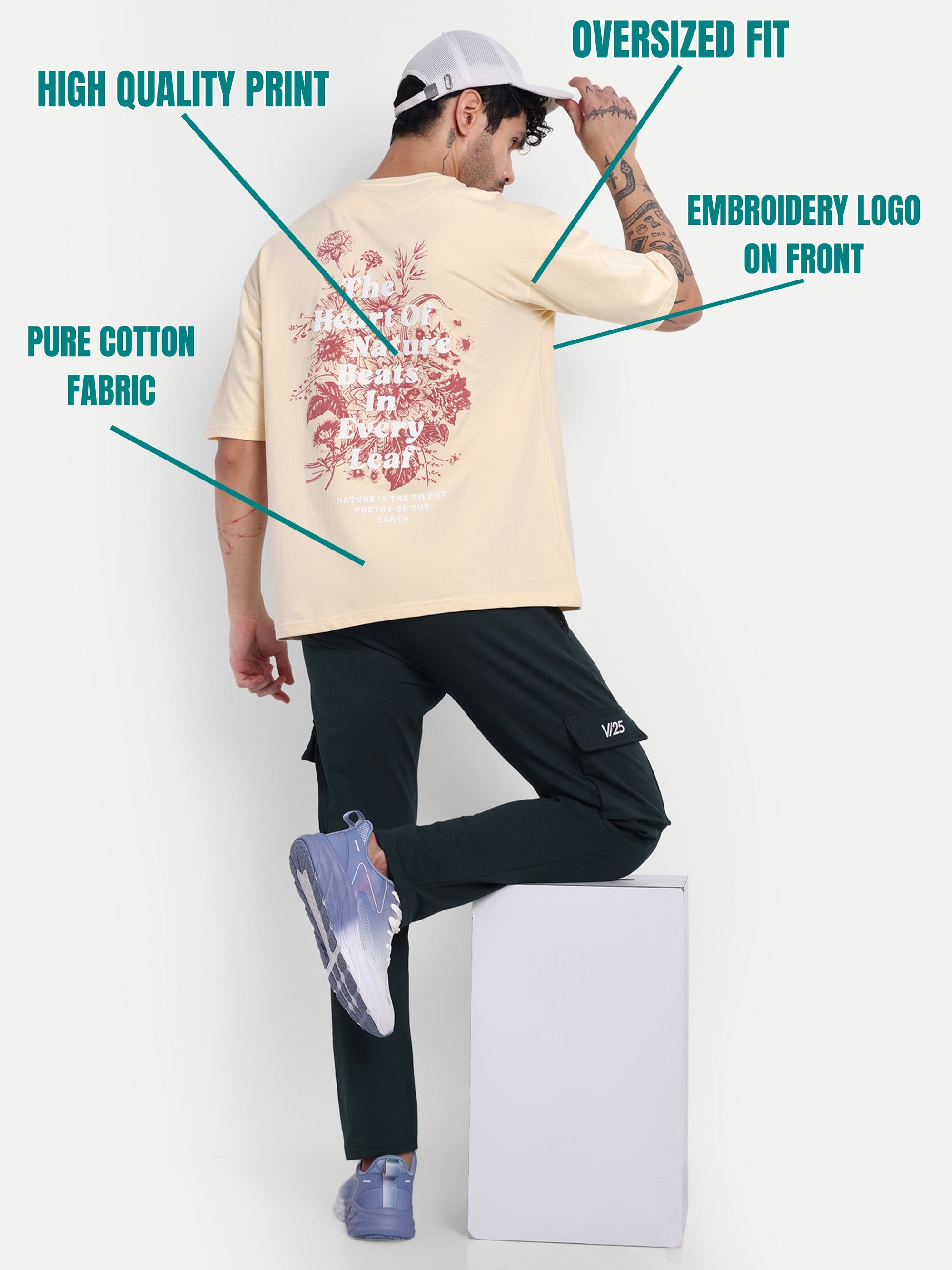 NATURE OVERSIZED T-SHIRT