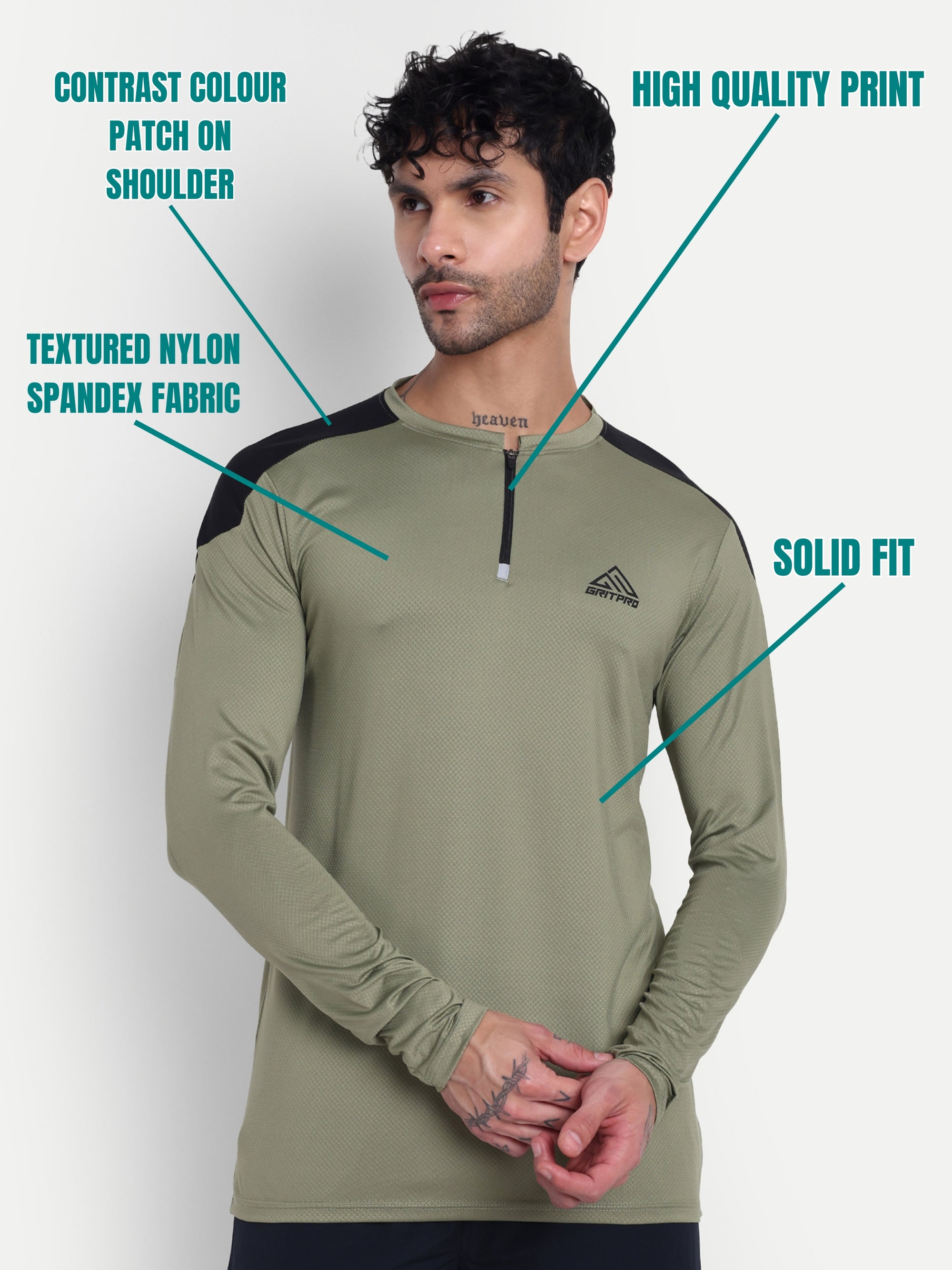 HIGH IMPACT FULL SLEEVES T-SHIRT