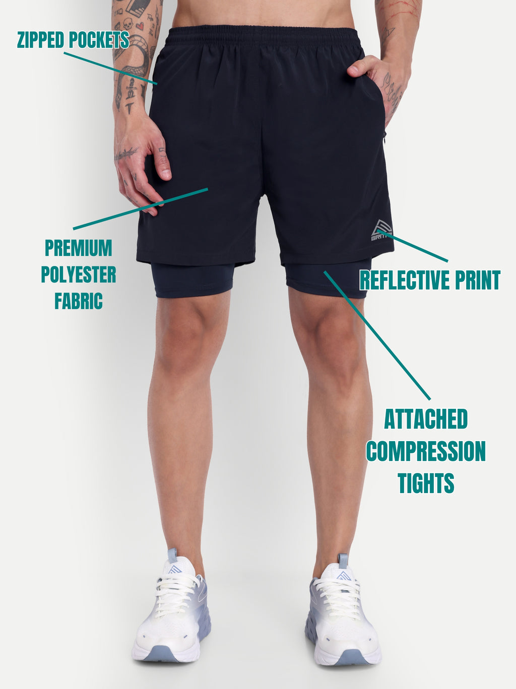 DUAL MOTION SHORTS