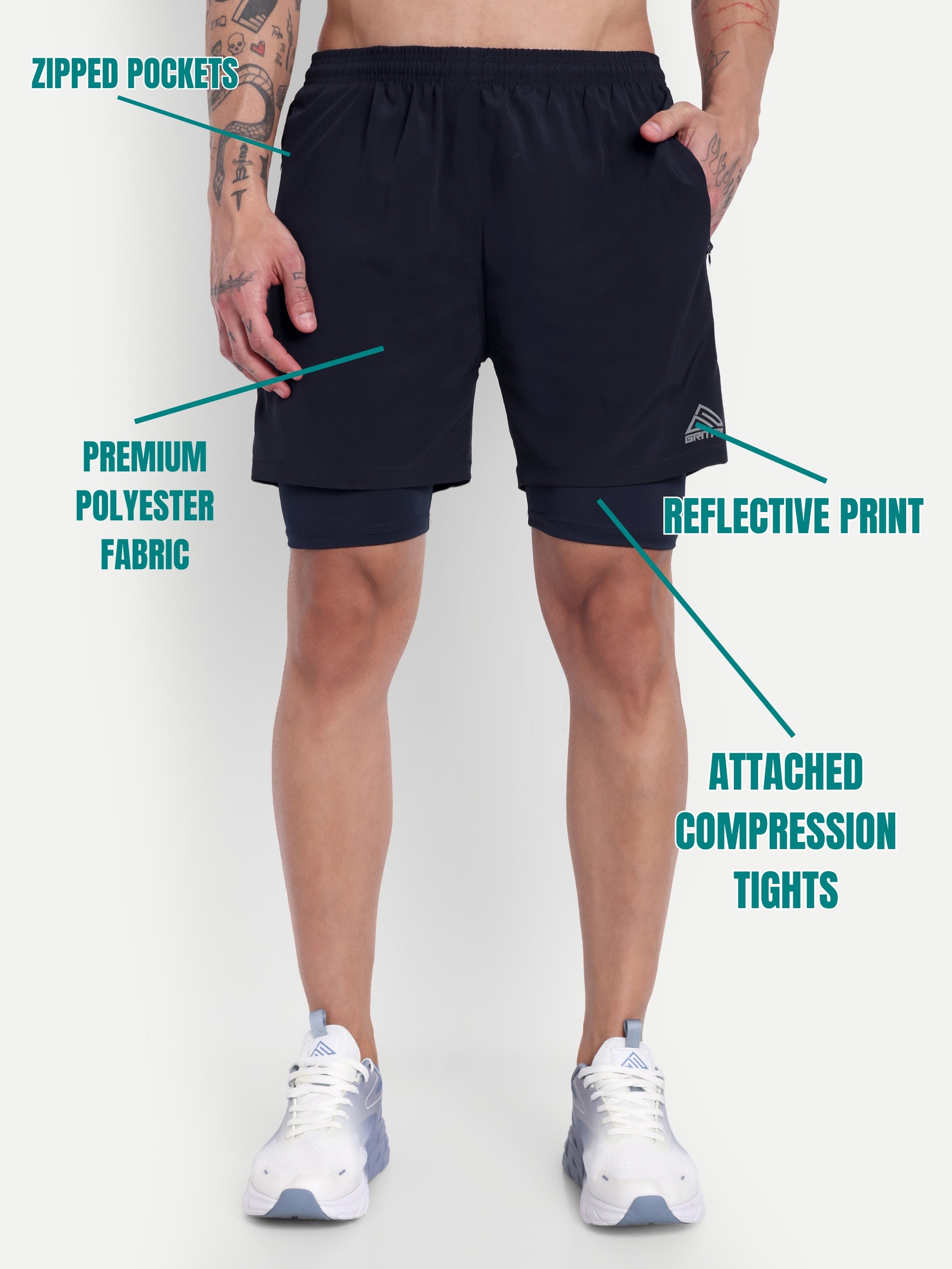 DUAL MOTION SHORTS