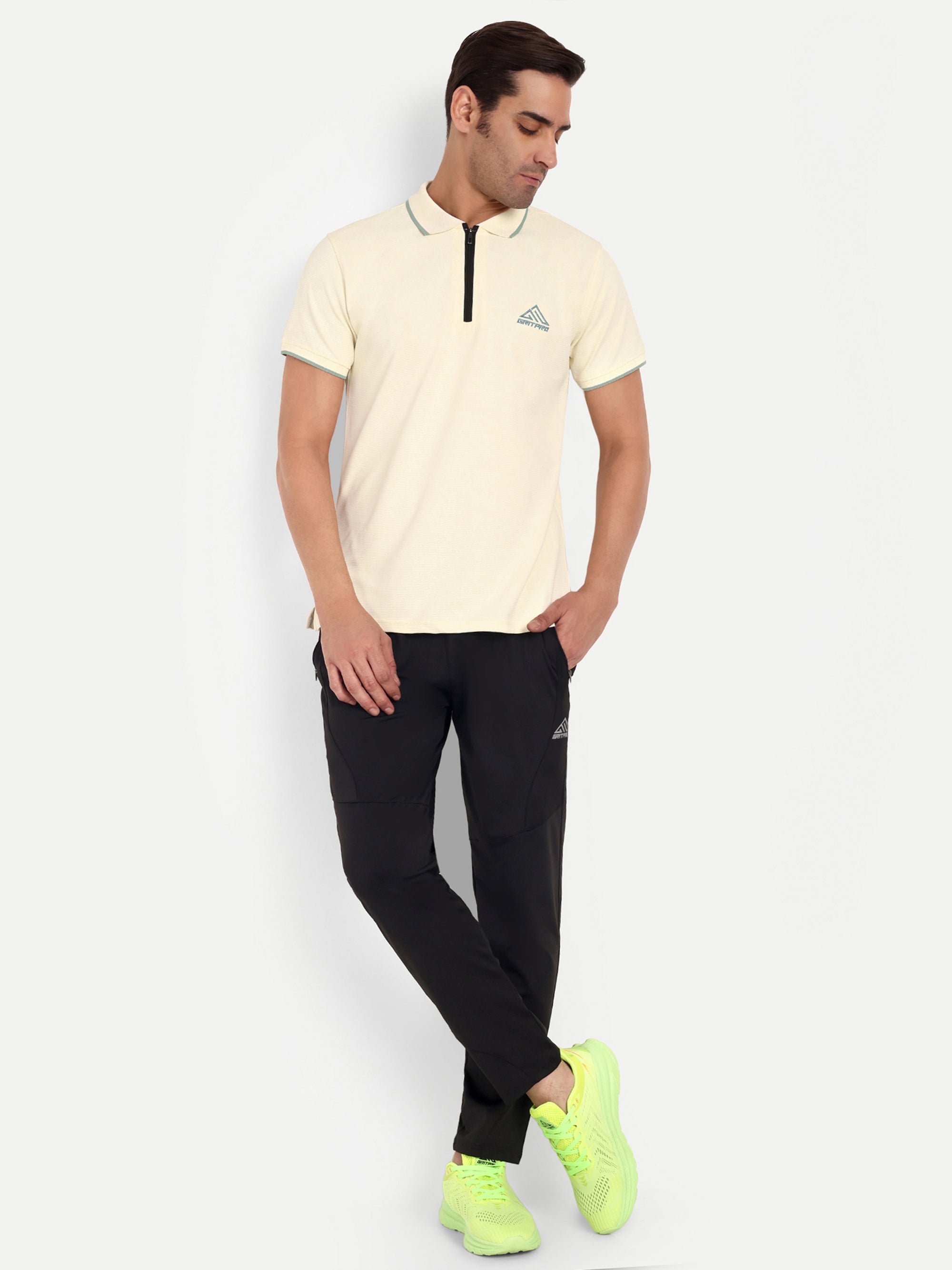 IMPACT ZIPPER POLO TSHIRT