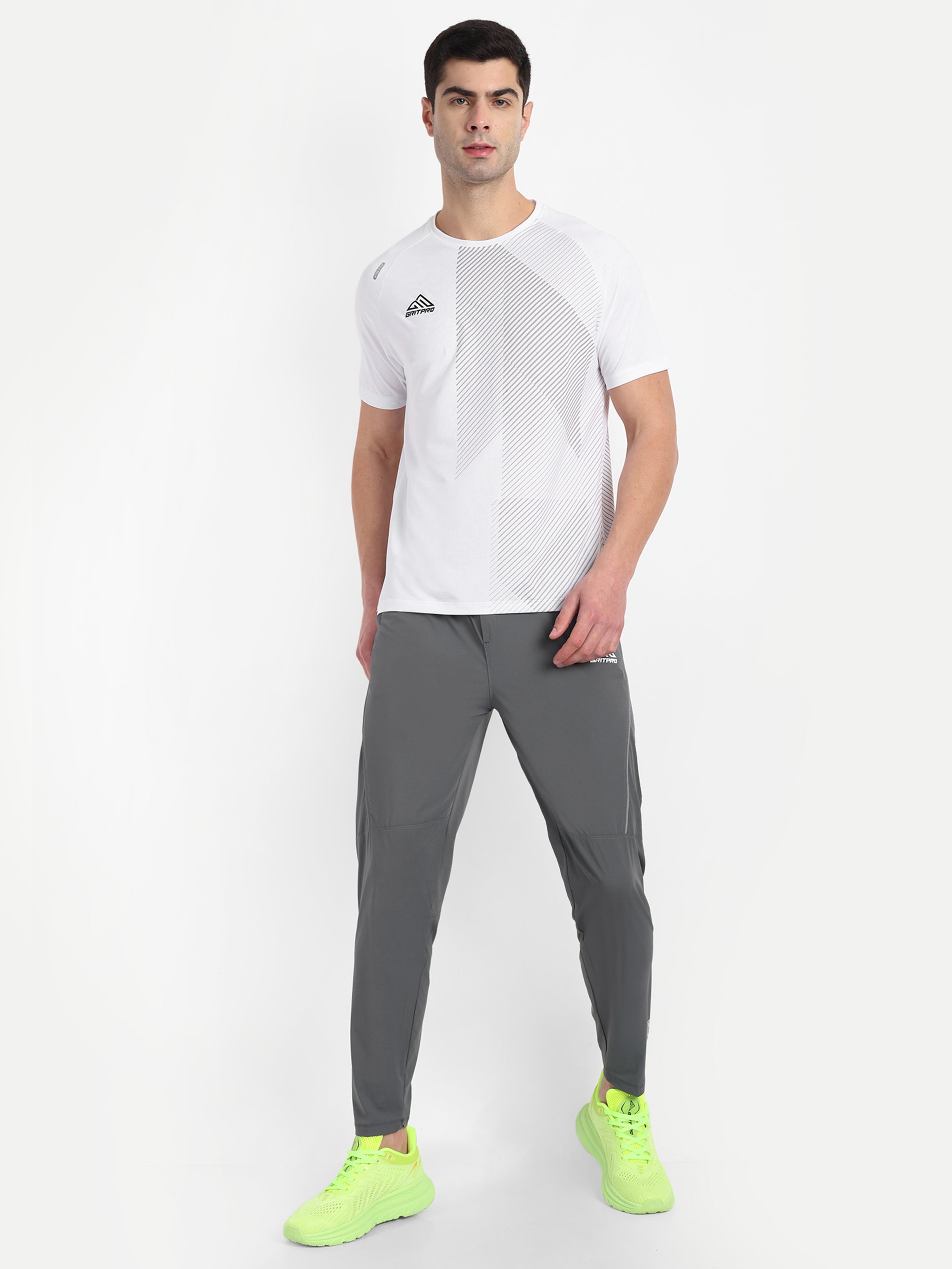 ATHLETIC TEXTURED T-SHIRT