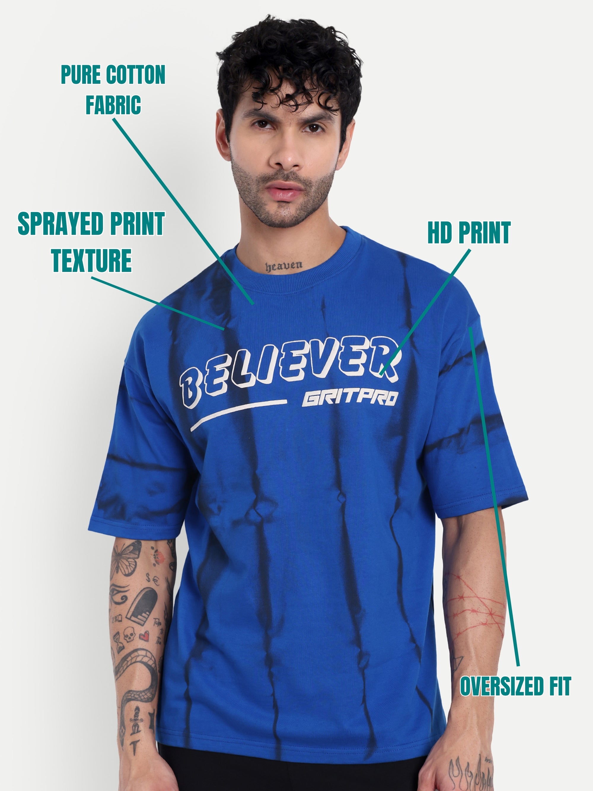 BELIEVER OVERSIZED T-SHIRT
