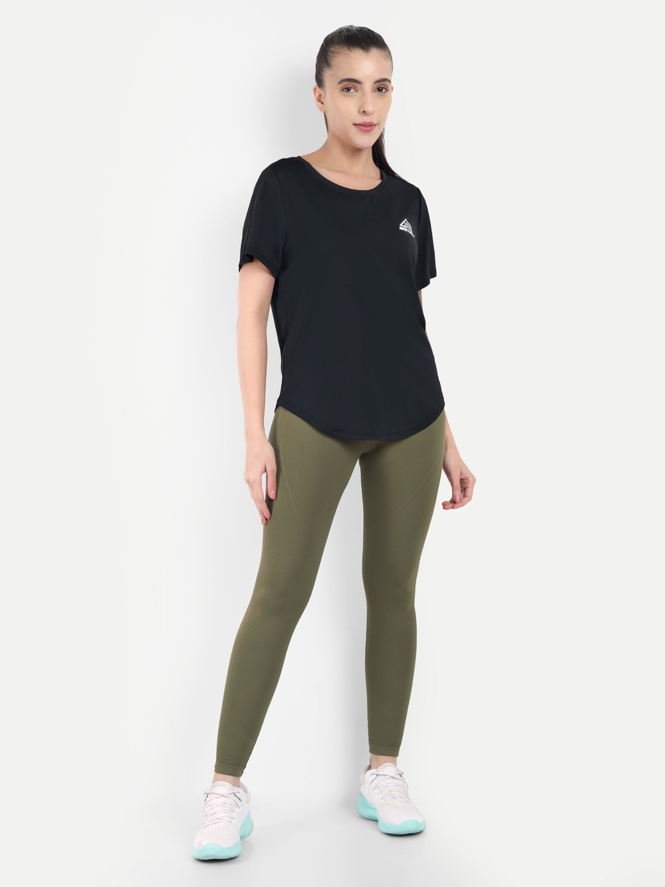 RUNNING TEXTURED LEGGINGS