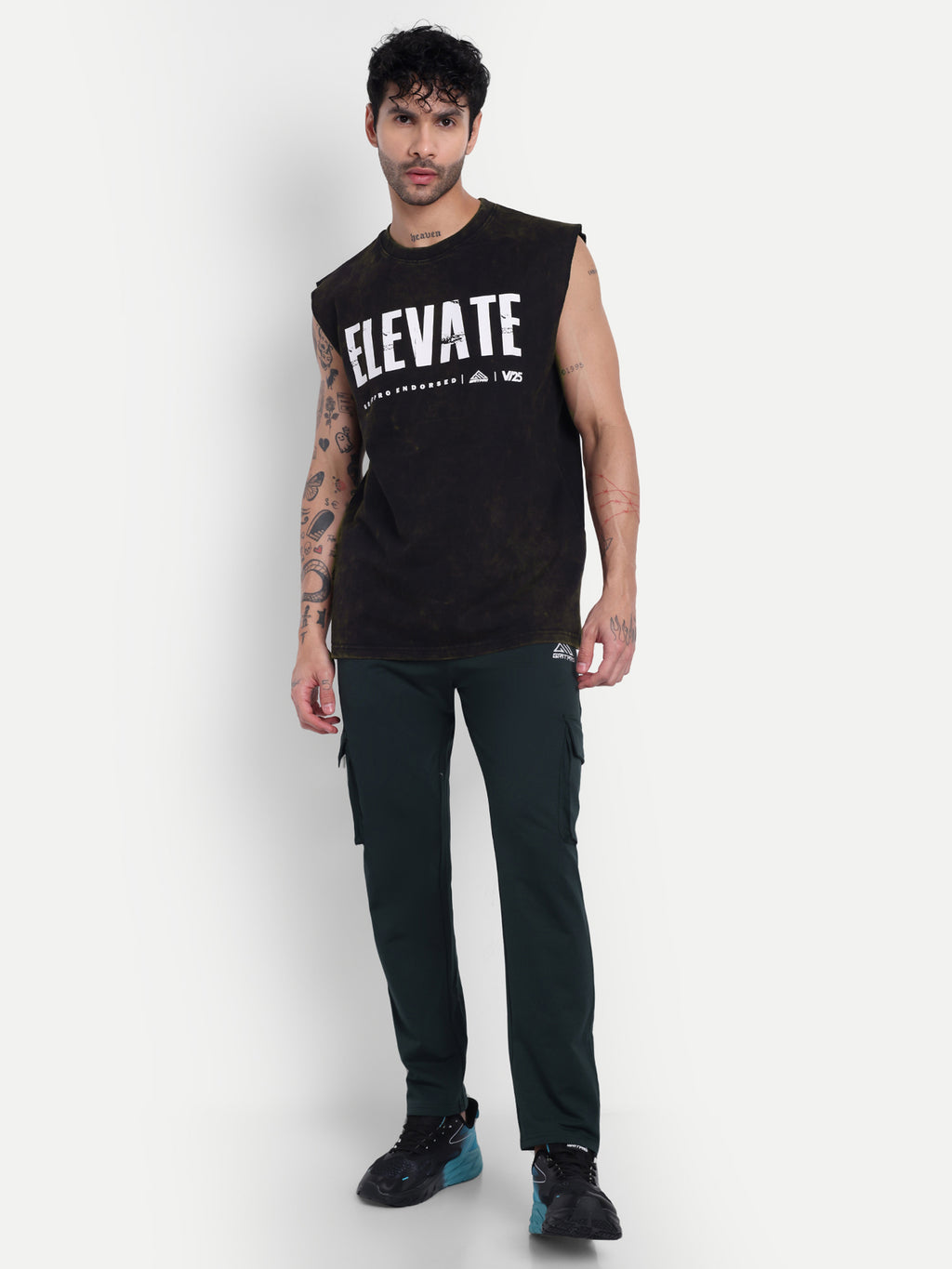 OVERSIZED BURN OUT SLEEVELESS