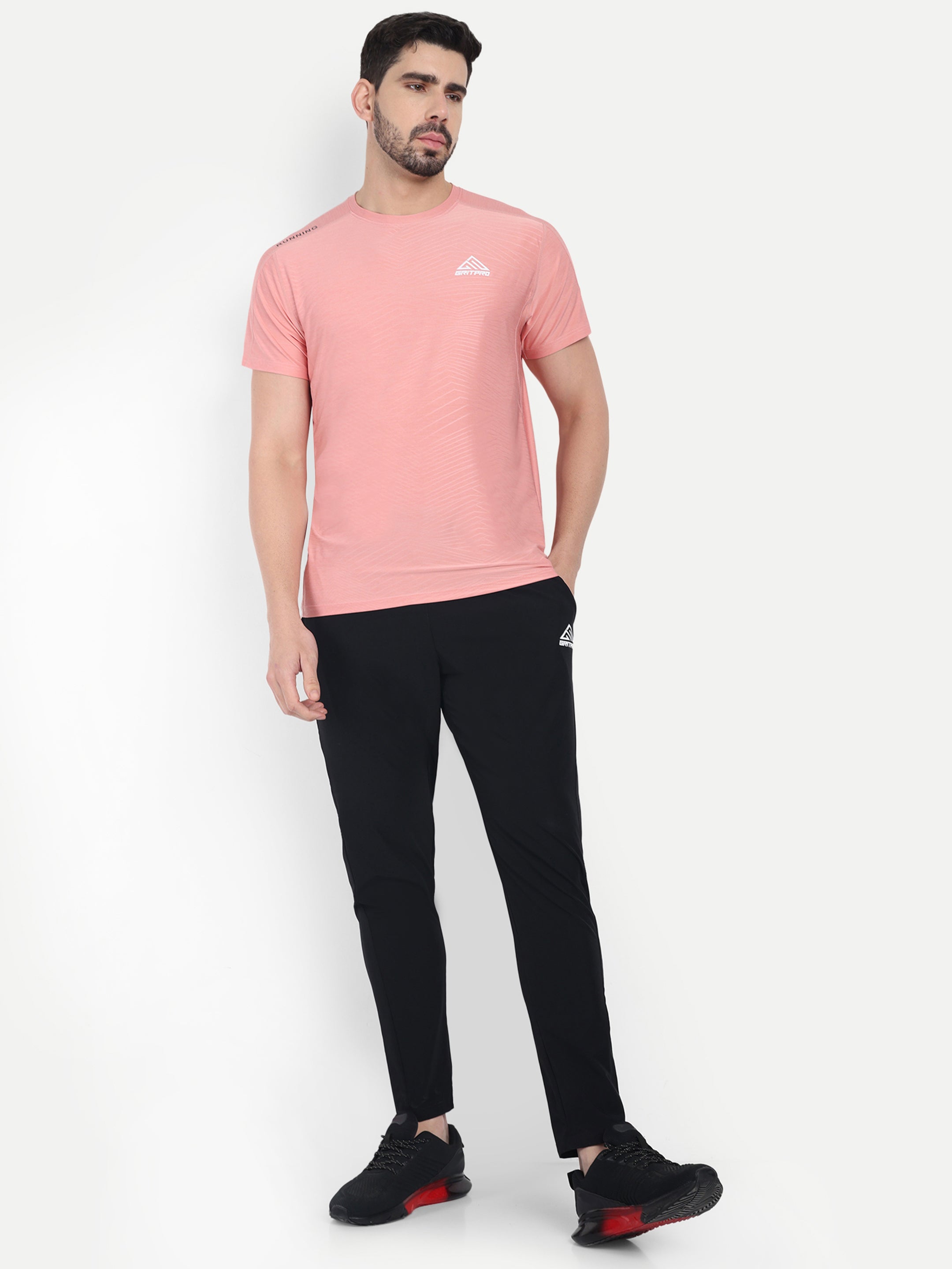 RUNNING TEXTURED T-SHIRT