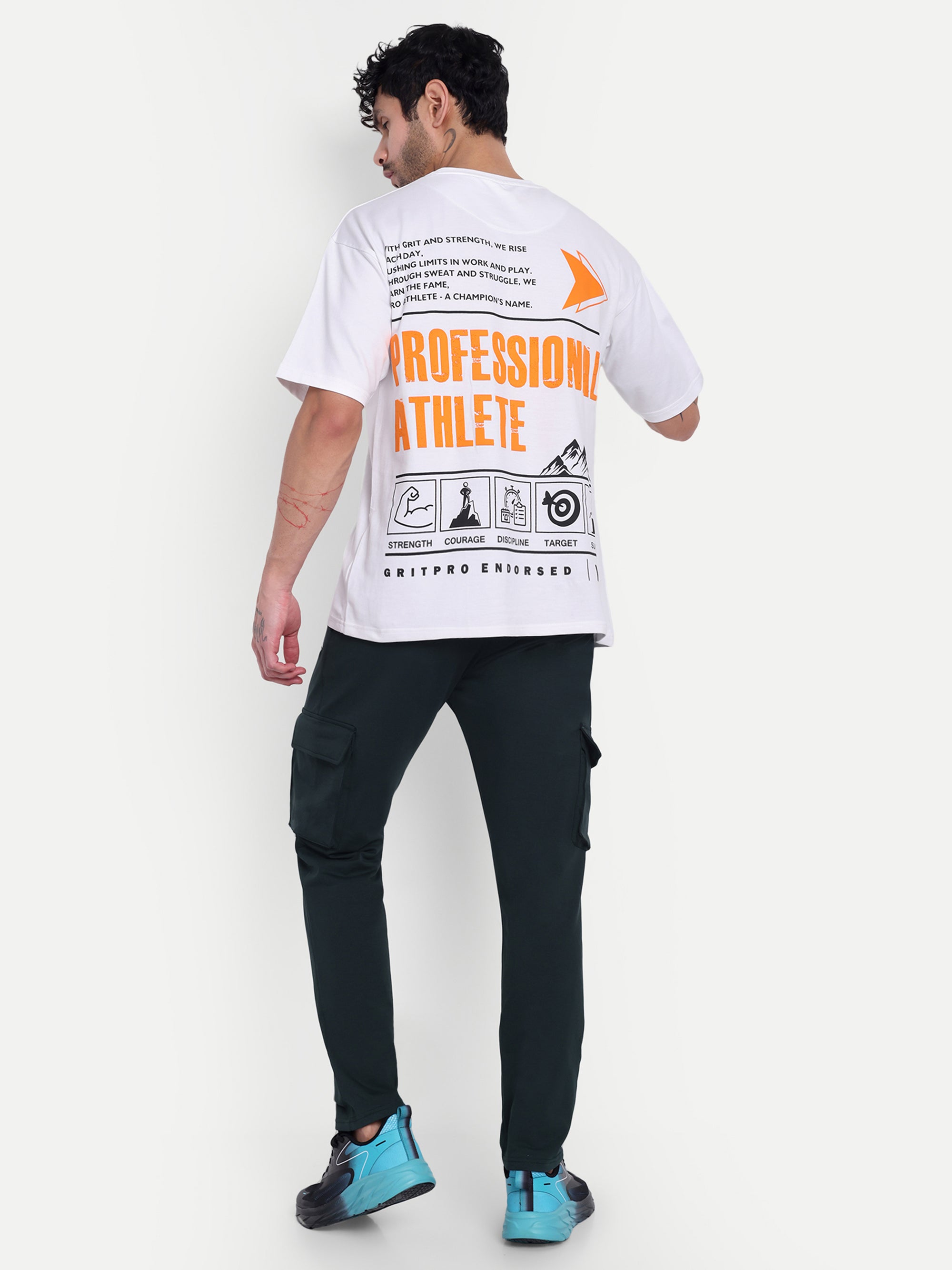 PROFESSIONAL ATHLETE OVERSIZED T-SHIRT