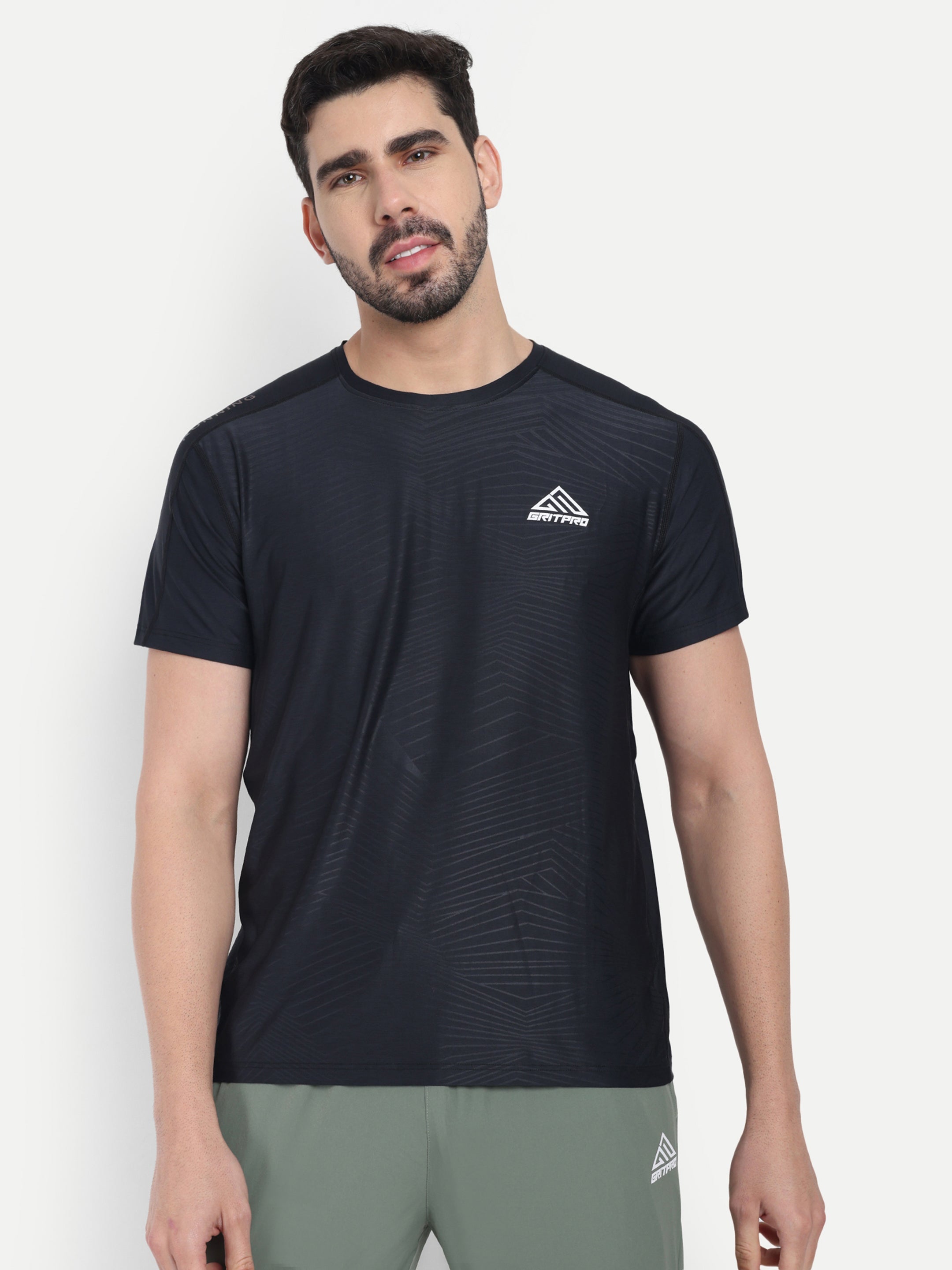 RUNNING TEXTURED T-SHIRT