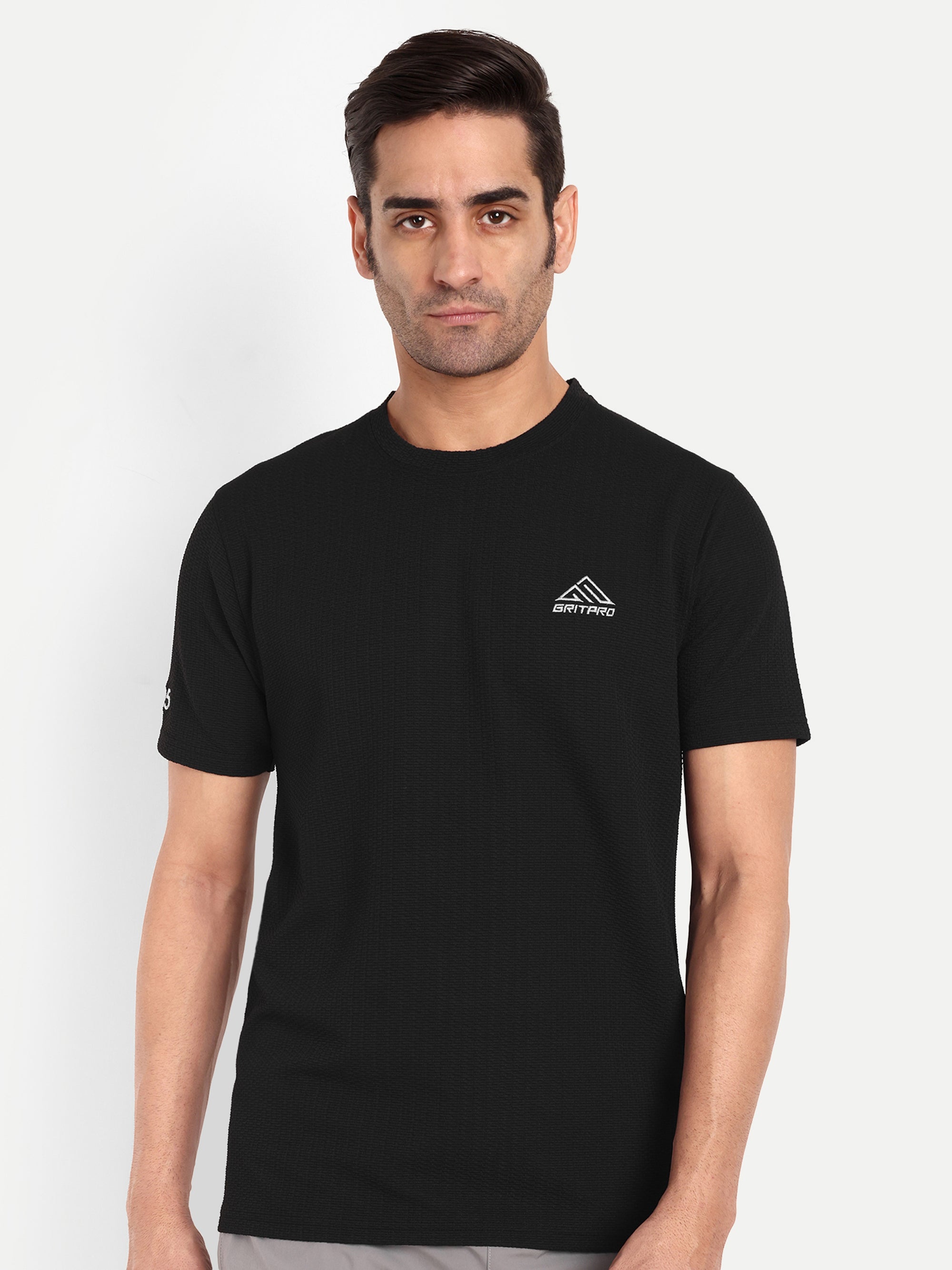 BUBBLE JACQUARD T-SHIRT