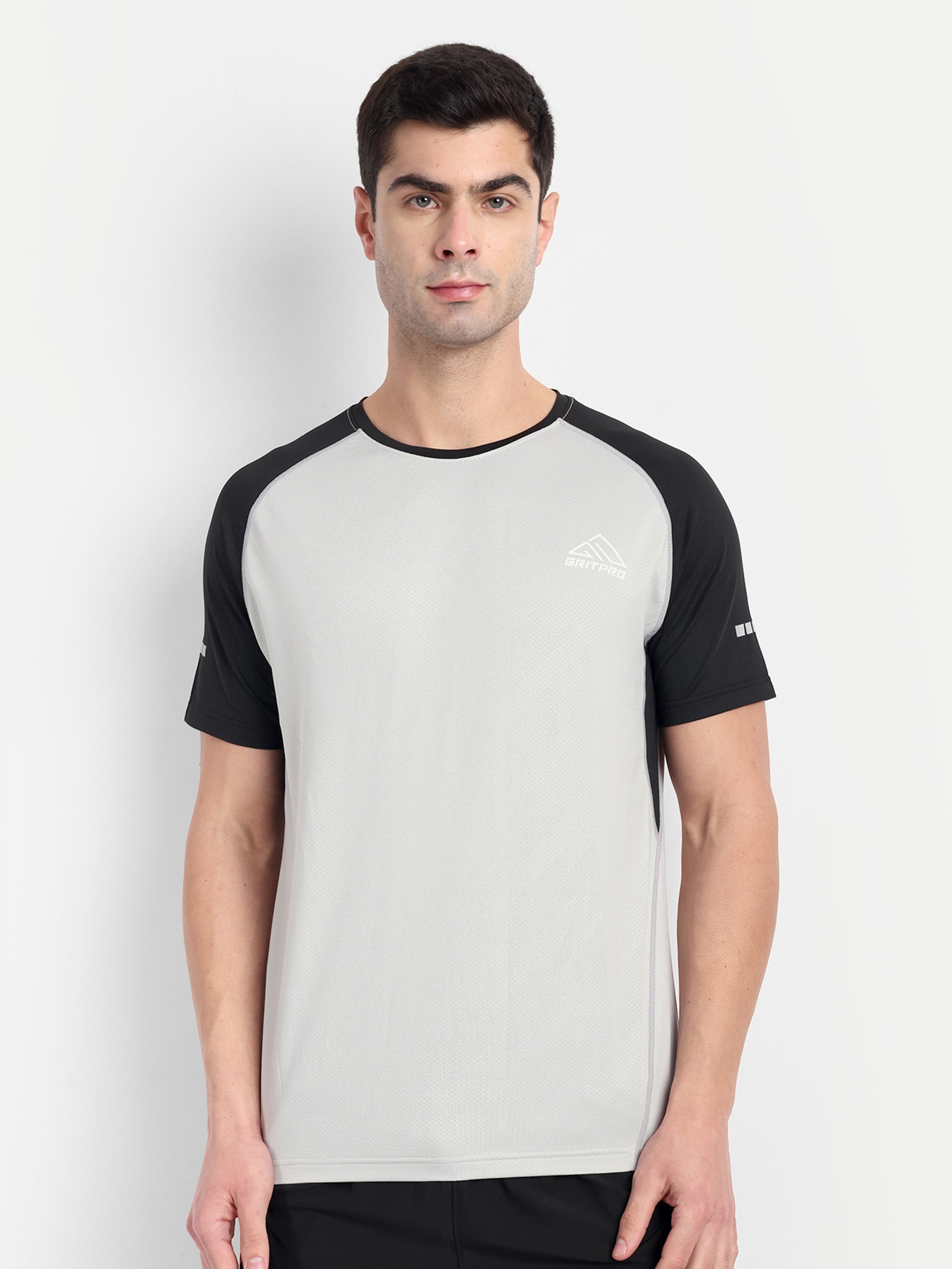 DOUBLE COLOUR RAGLAN SLEEVES T-SHIRT