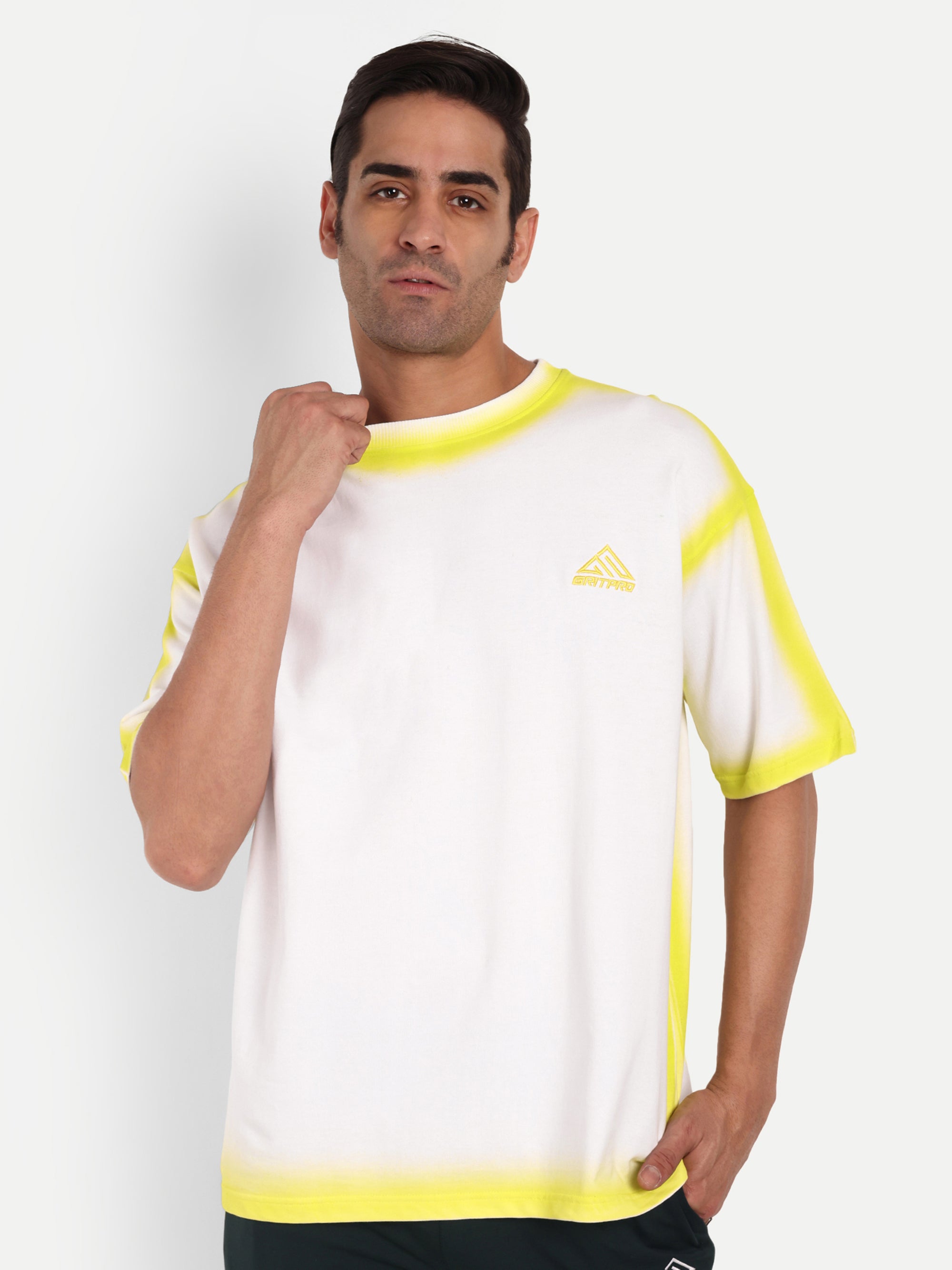 GRADIENT EDGE OVERSIZED T-SHIRT