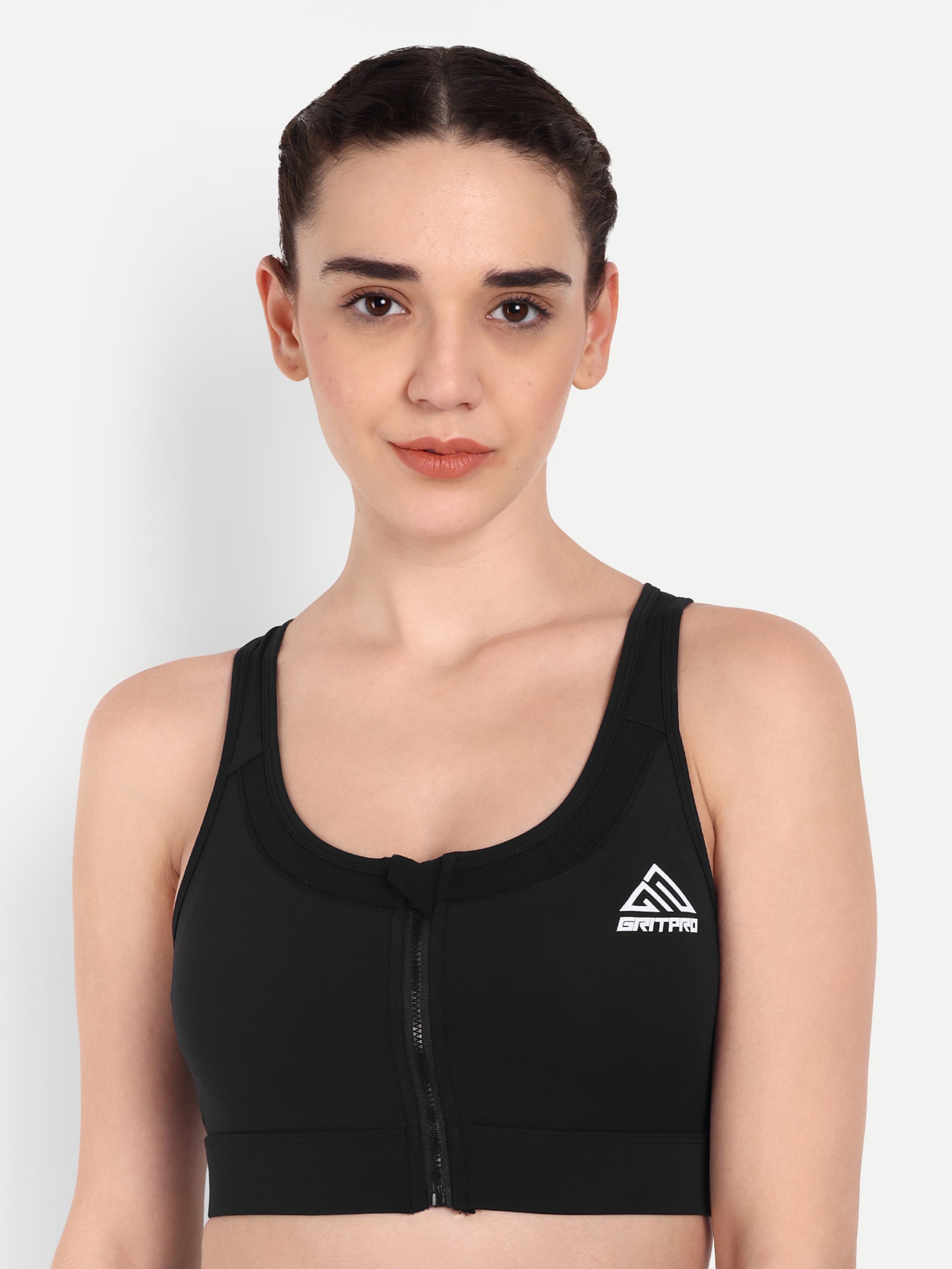 AERO ZIP SPORTS BRA