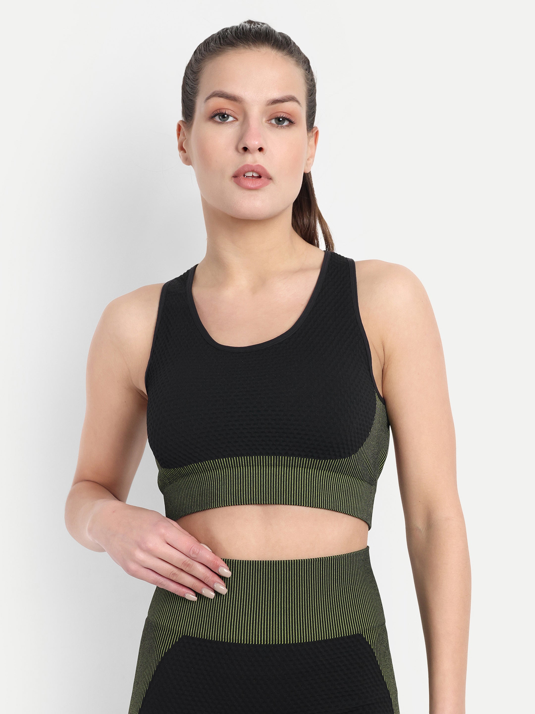 ATHLETIC DOUBLE SHADE SPORTS BRA