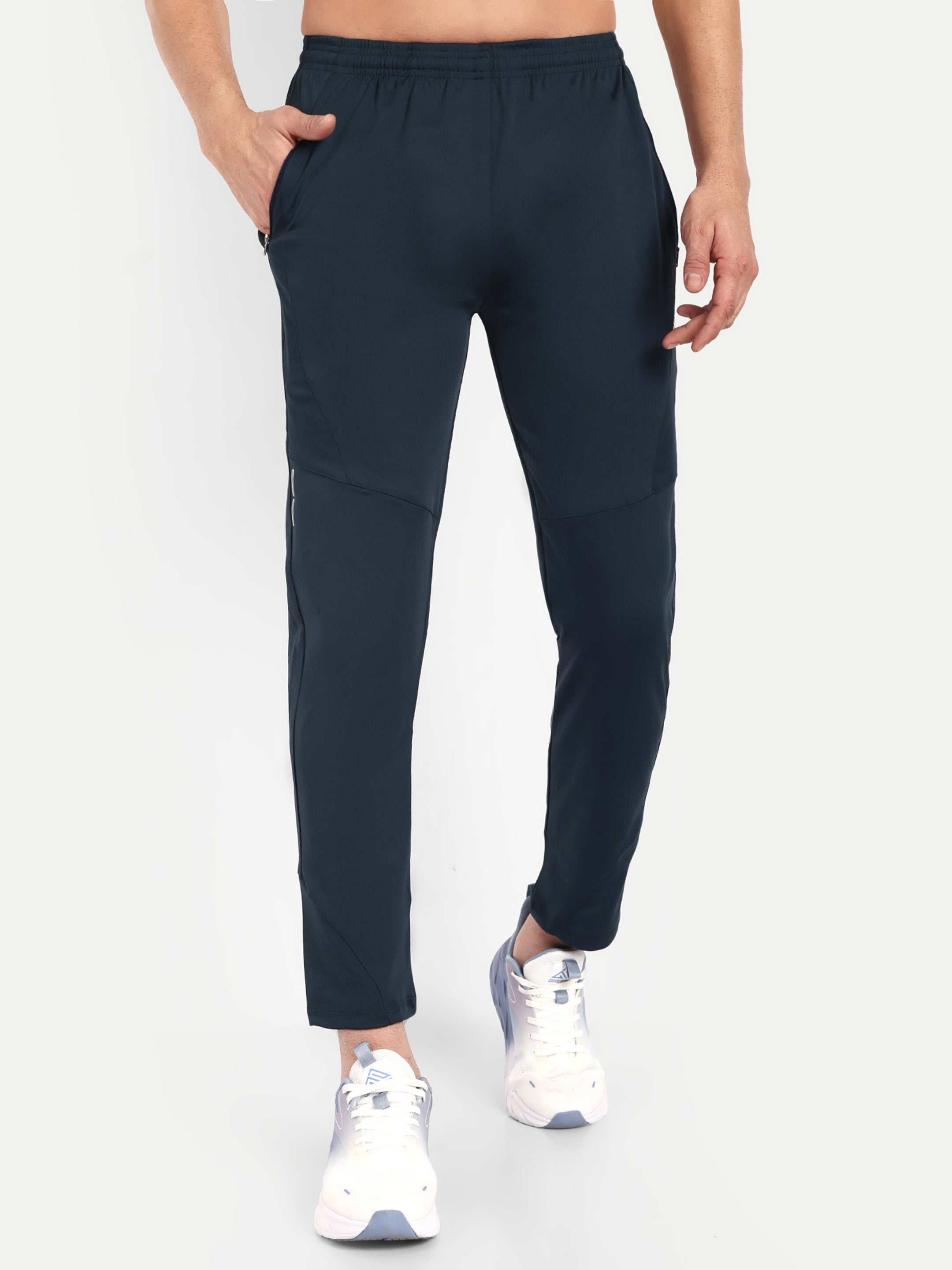 SOLID LYCRA TRACKPANT