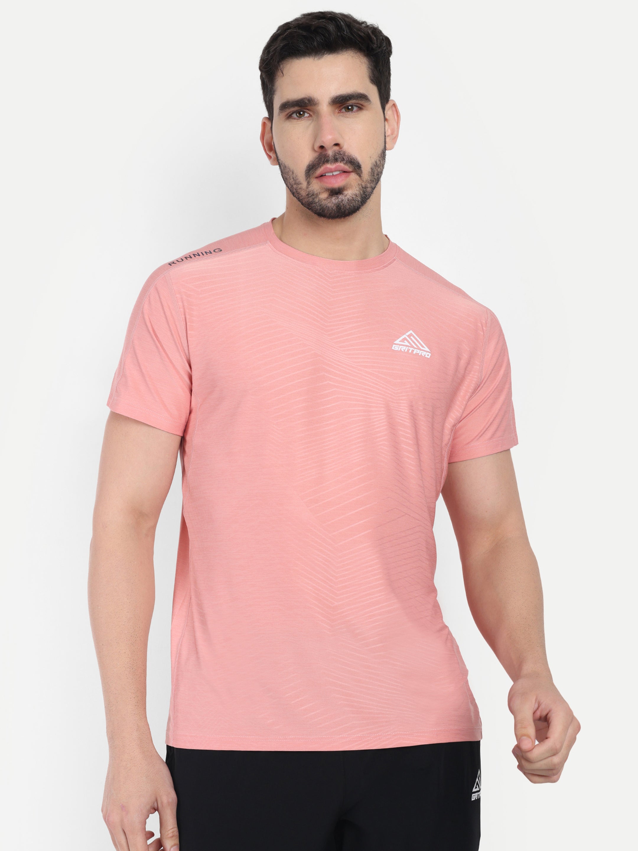 RUNNING TEXTURED T-SHIRT