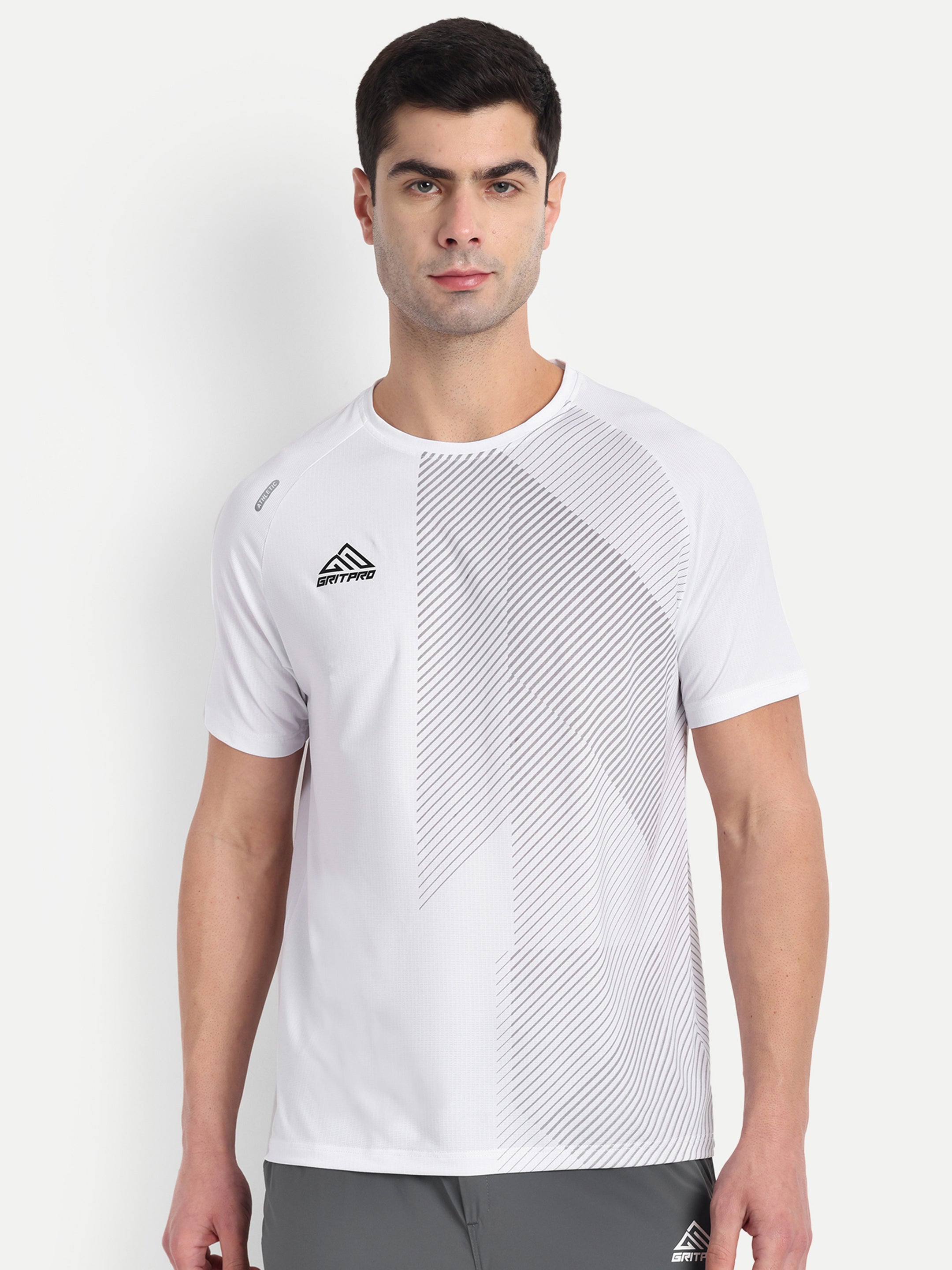 ATHLETIC TEXTURED T-SHIRT