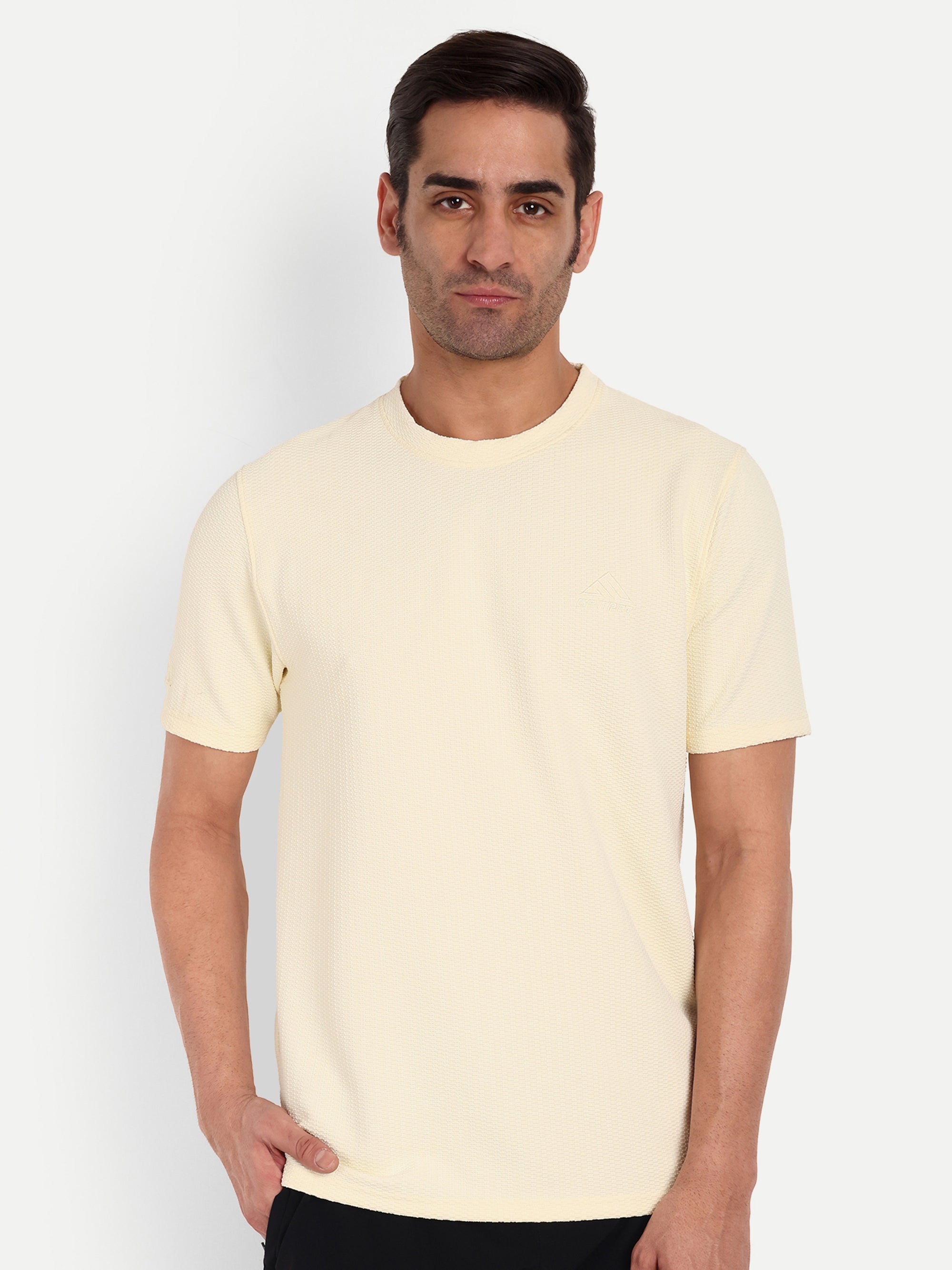 BUBBLE JACQUARD T-SHIRT