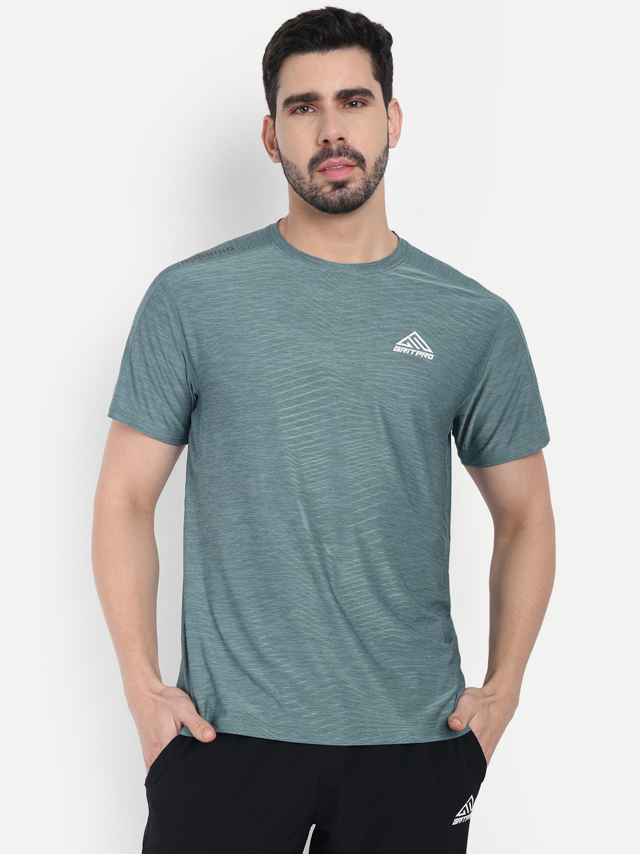 RUNNING TEXTURED T-SHIRT