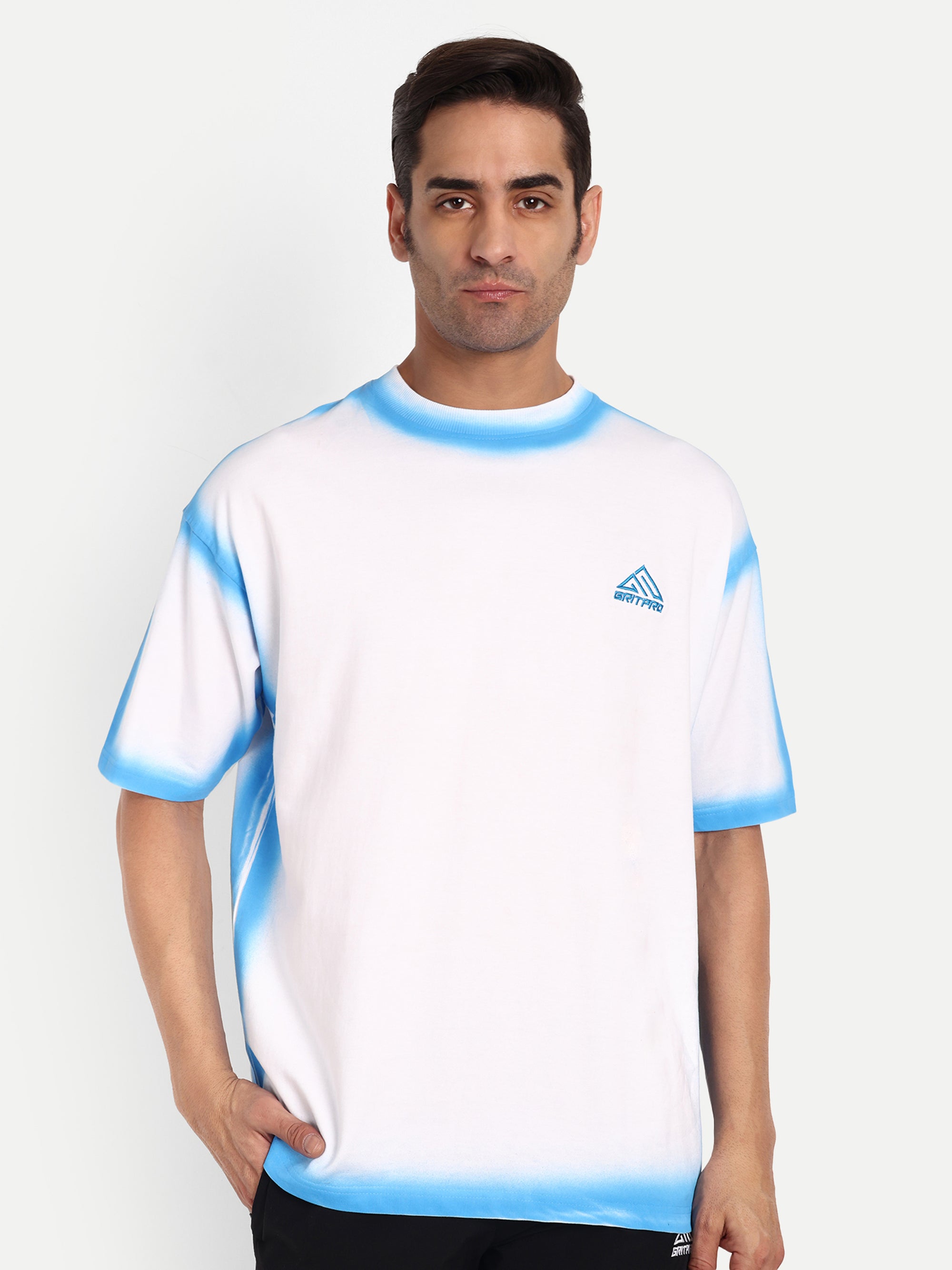 GRADIENT EDGE OVERSIZED T-SHIRT