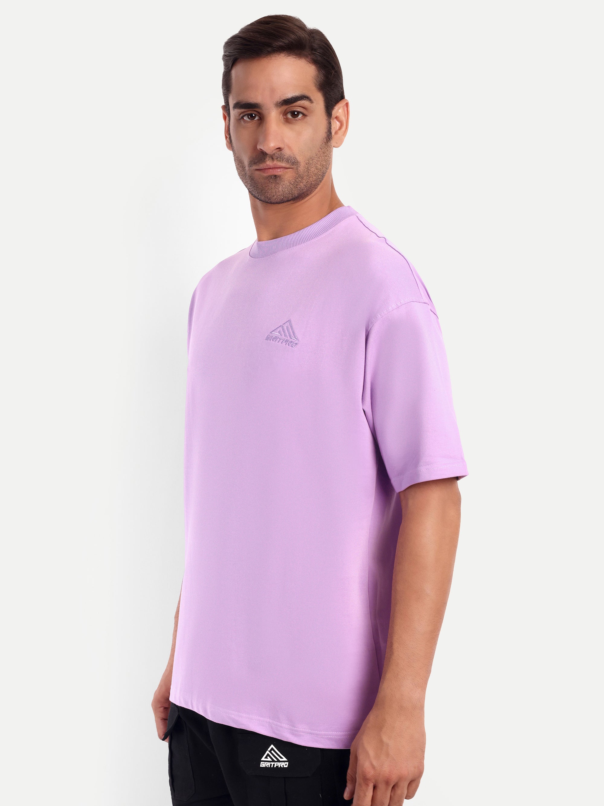 LAVENDER OVERSIZED T-SHIRT