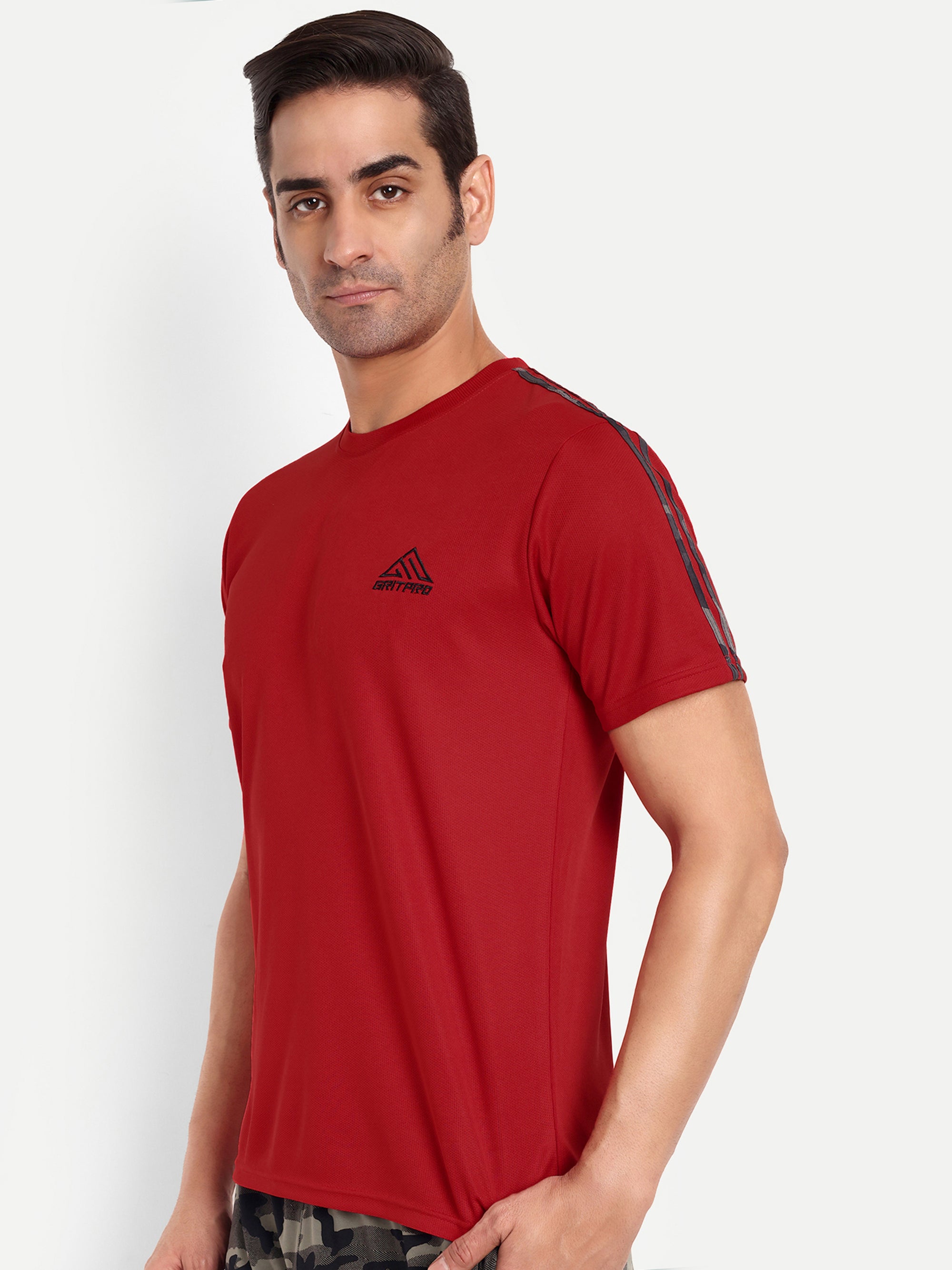 CAMO STRIPES T-SHIRT