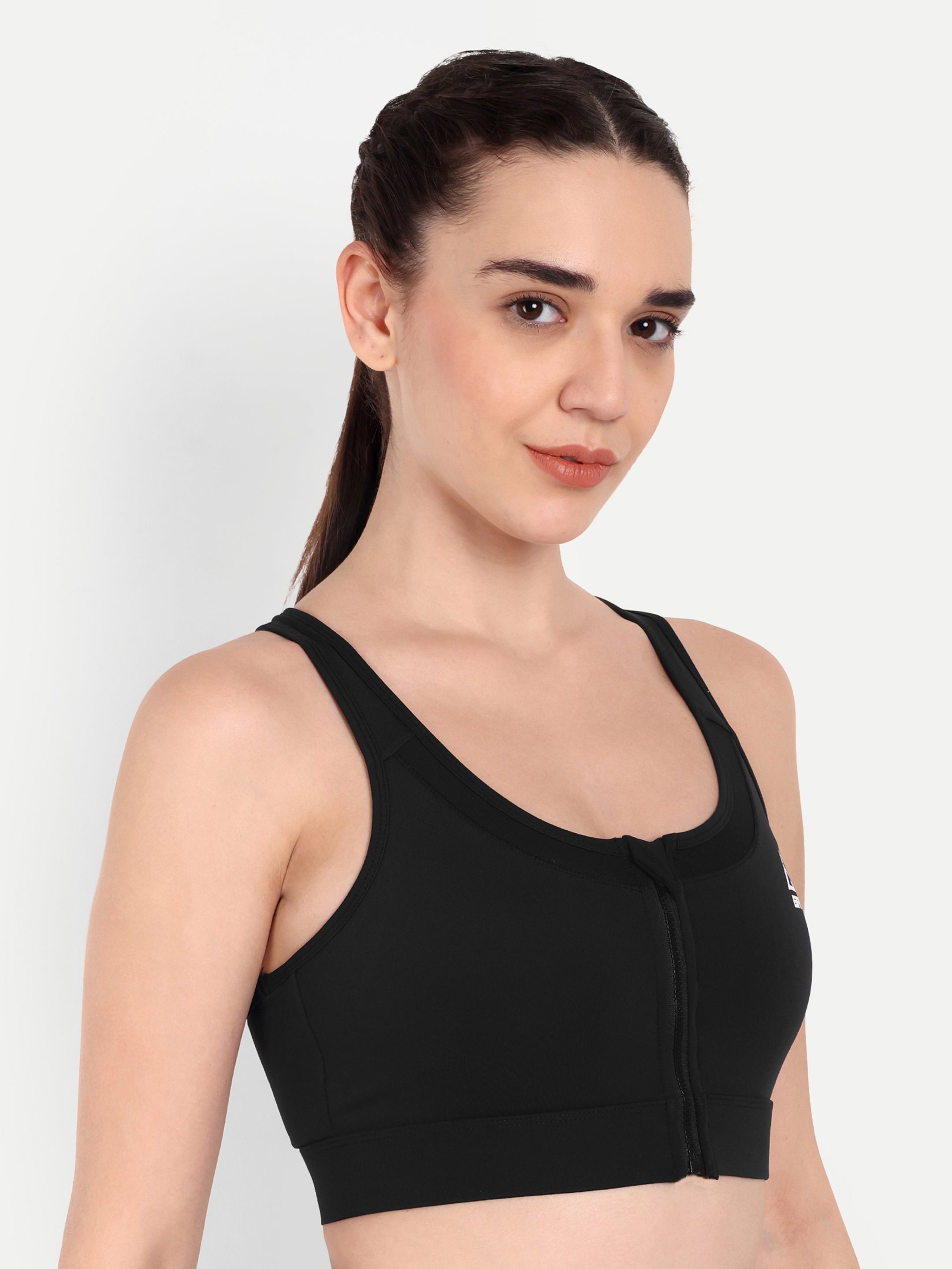 AERO ZIP SPORTS BRA