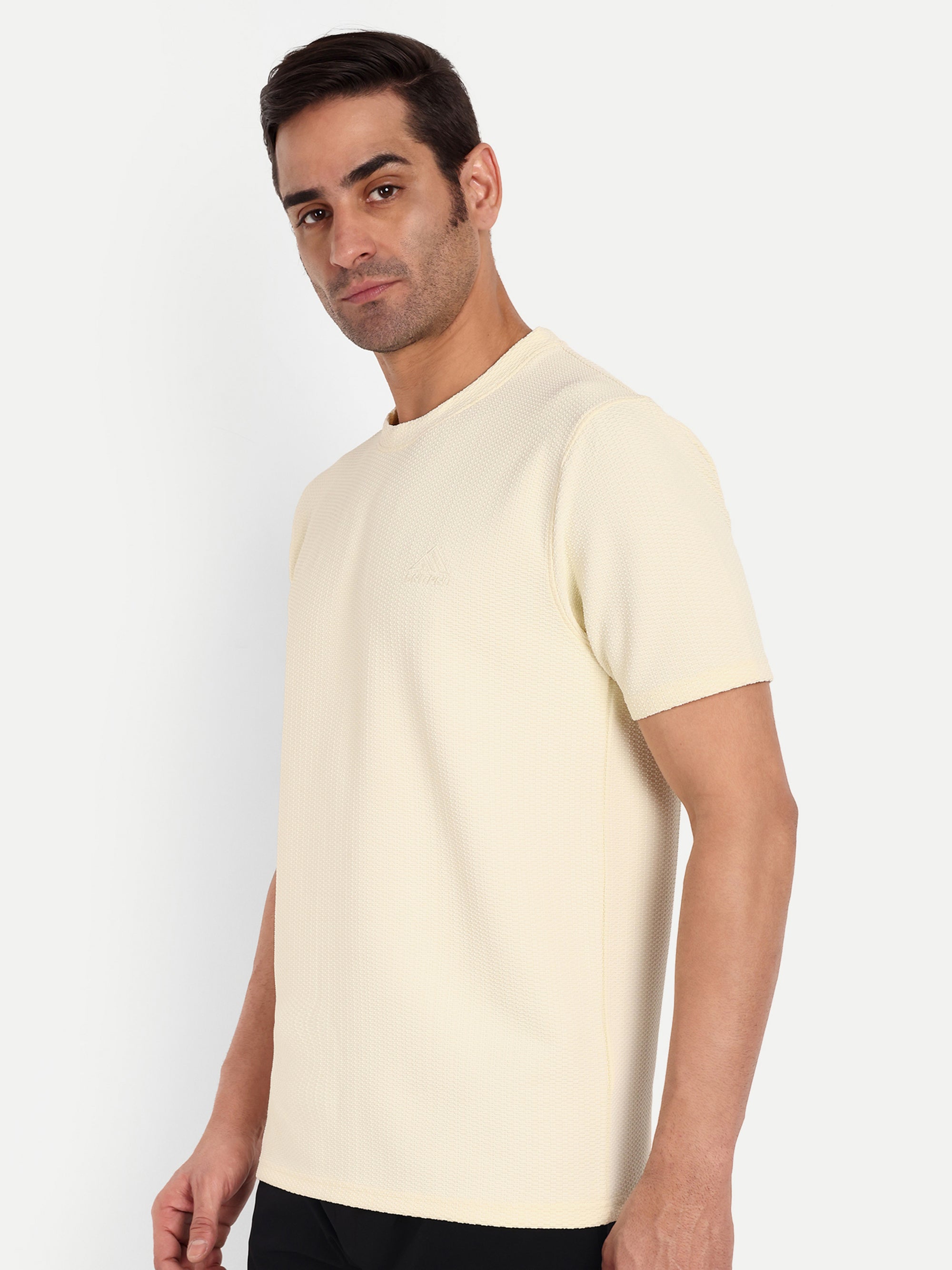 BUBBLE JACQUARD T-SHIRT