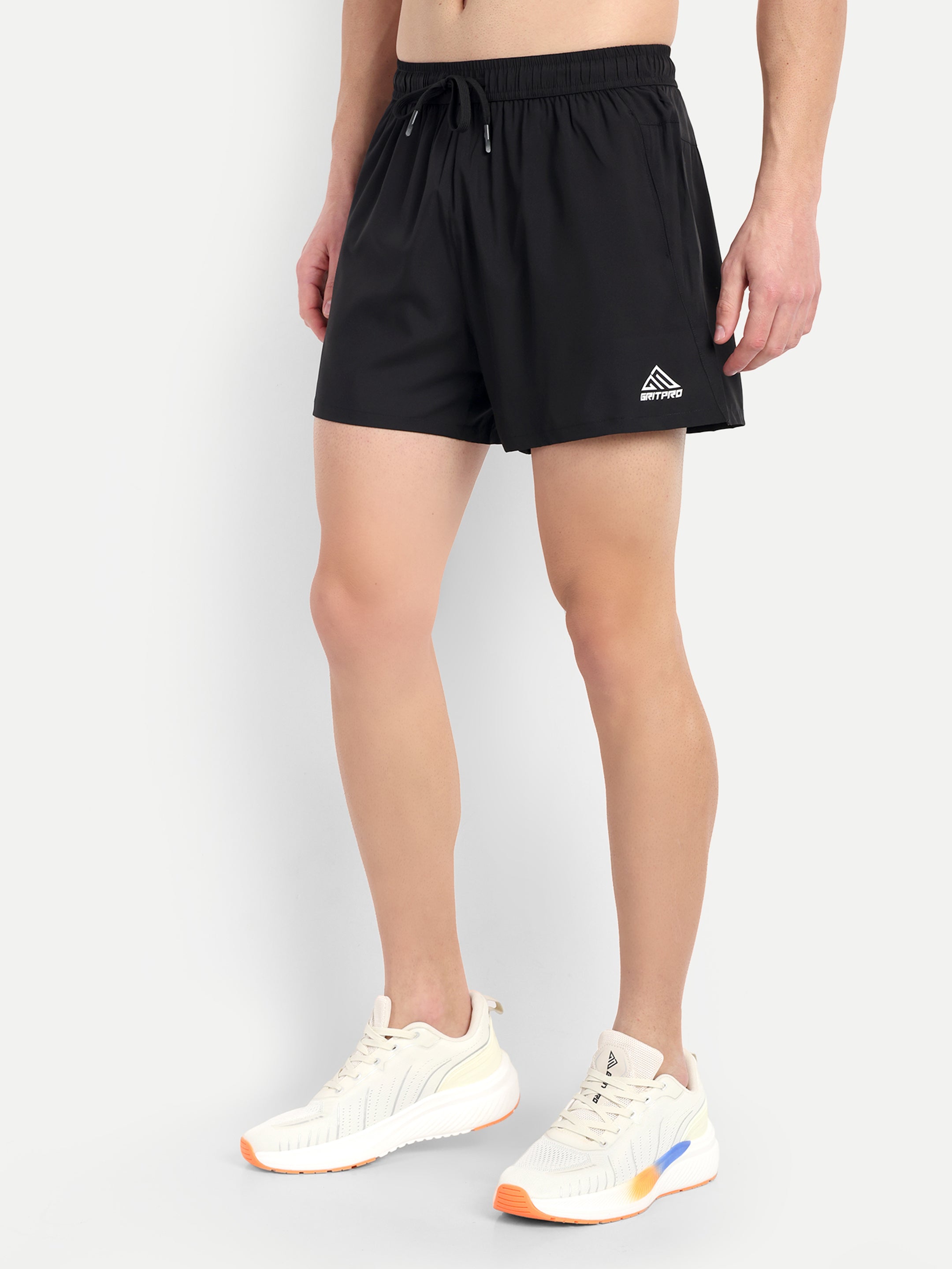 RUNNING SHORTS WITH INNER LAYER