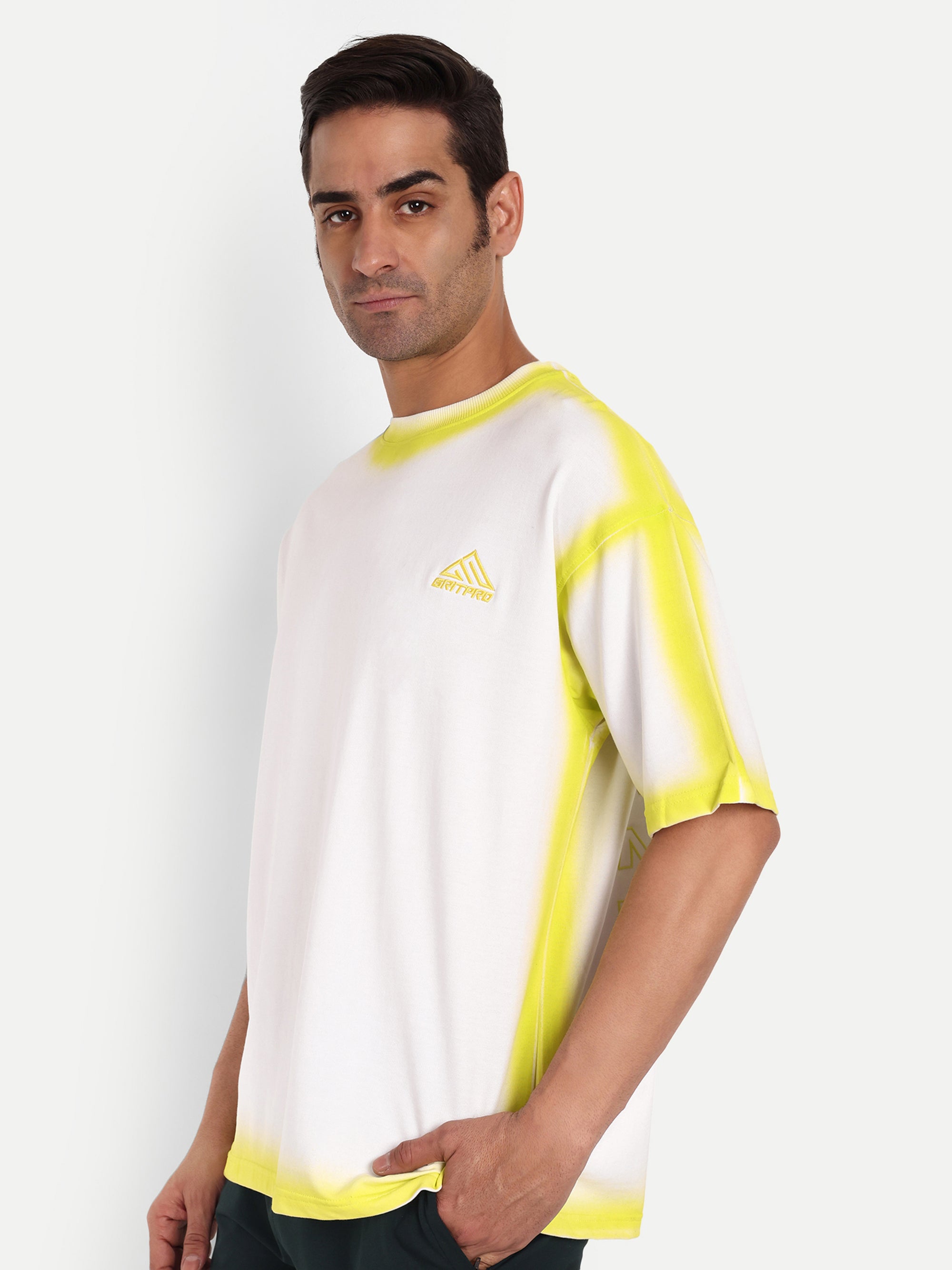 GRADIENT EDGE OVERSIZED T-SHIRT