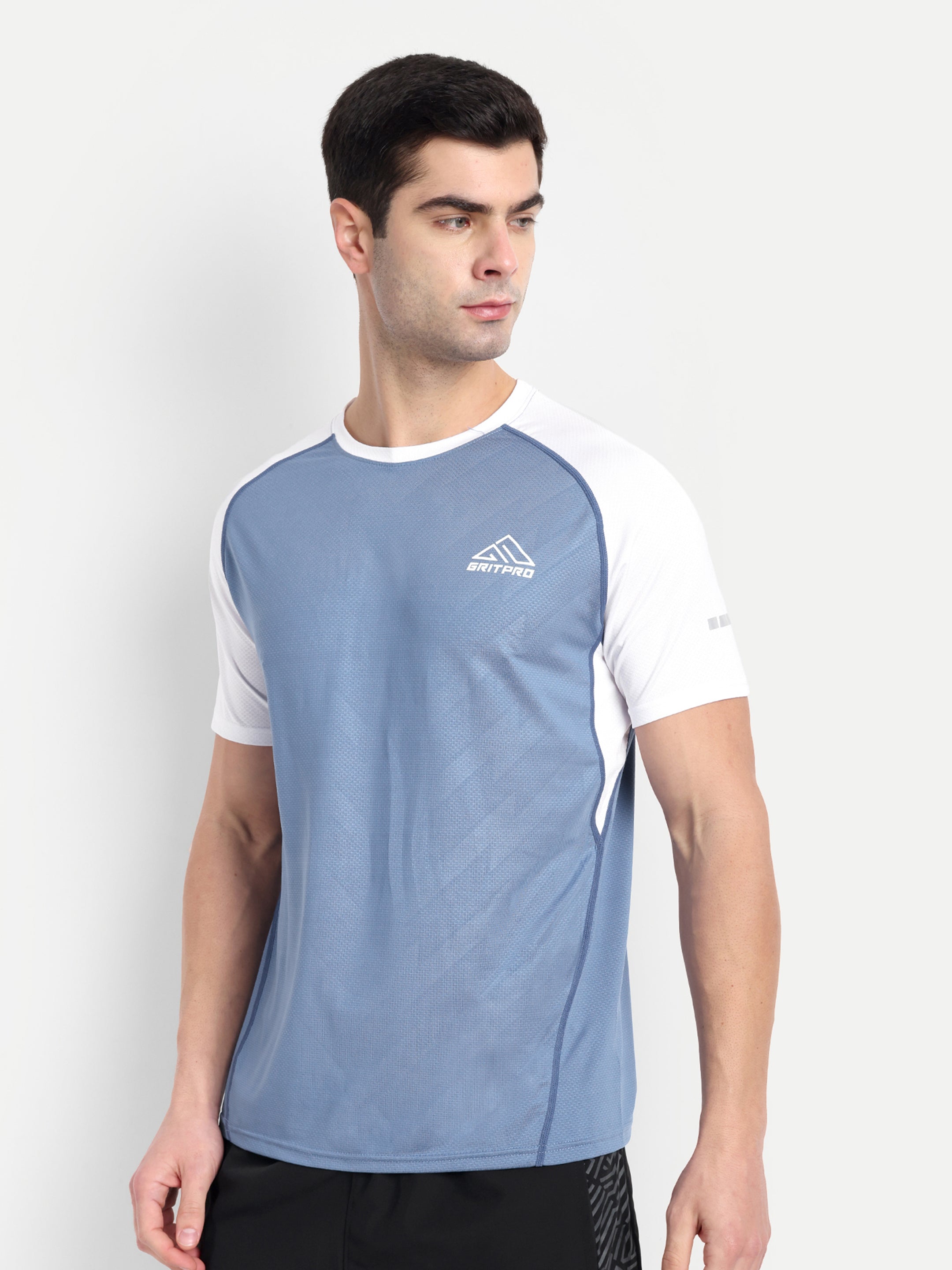 DOUBLE COLOUR RAGLAN SLEEVES T-SHIRT