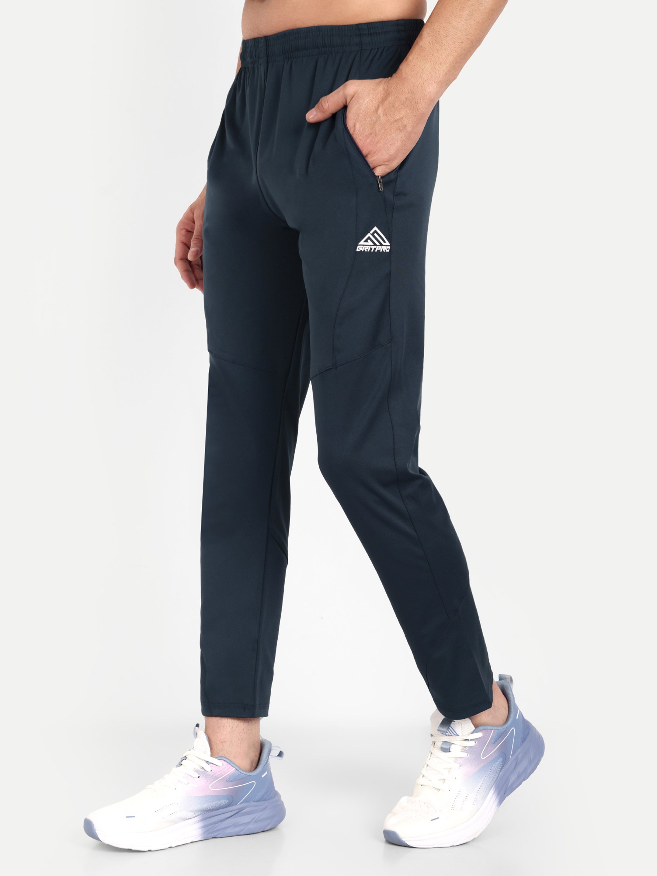 SOLID LYCRA TRACKPANT