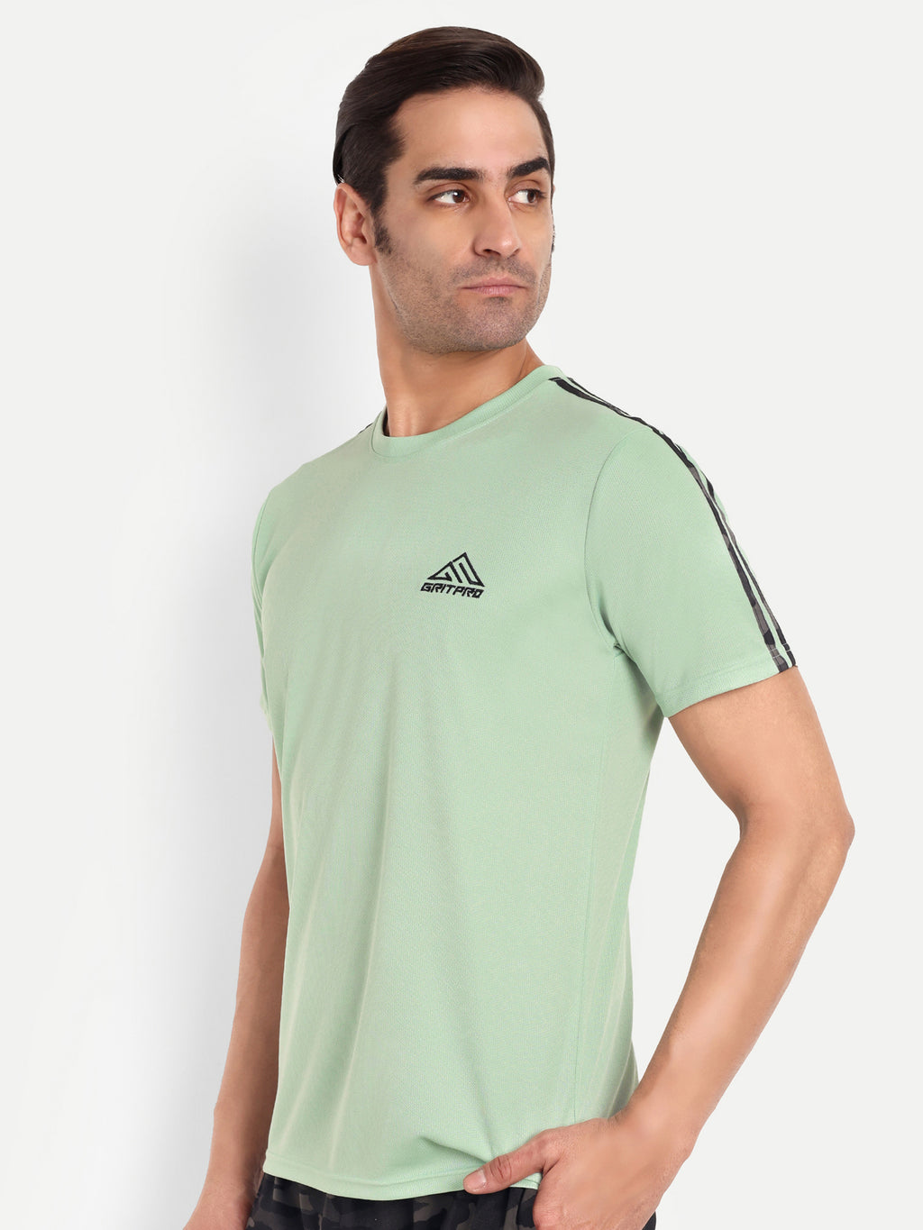 CAMO STRIPES T-SHIRT