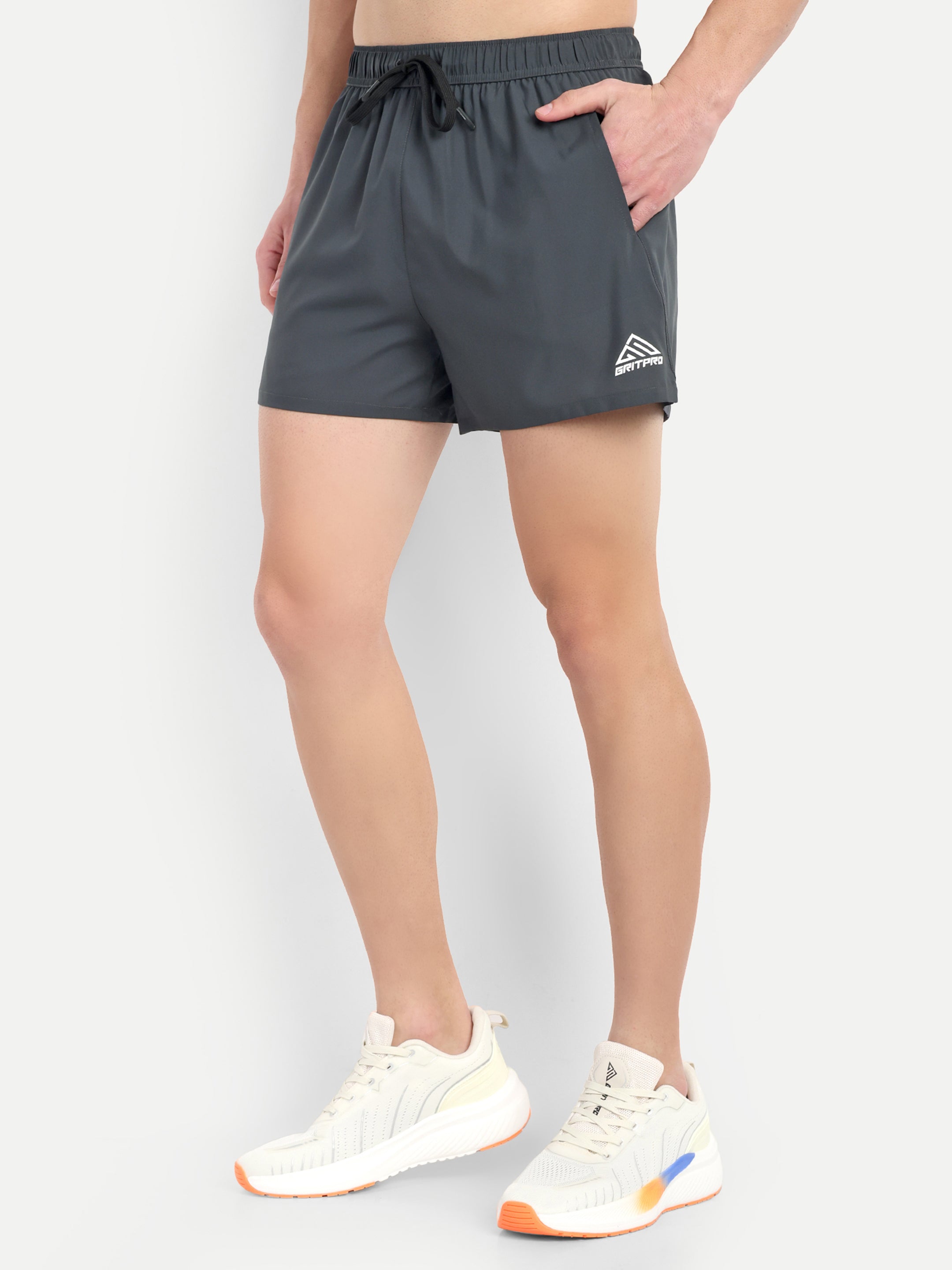 RUNNING SHORTS WITH INNER LAYER