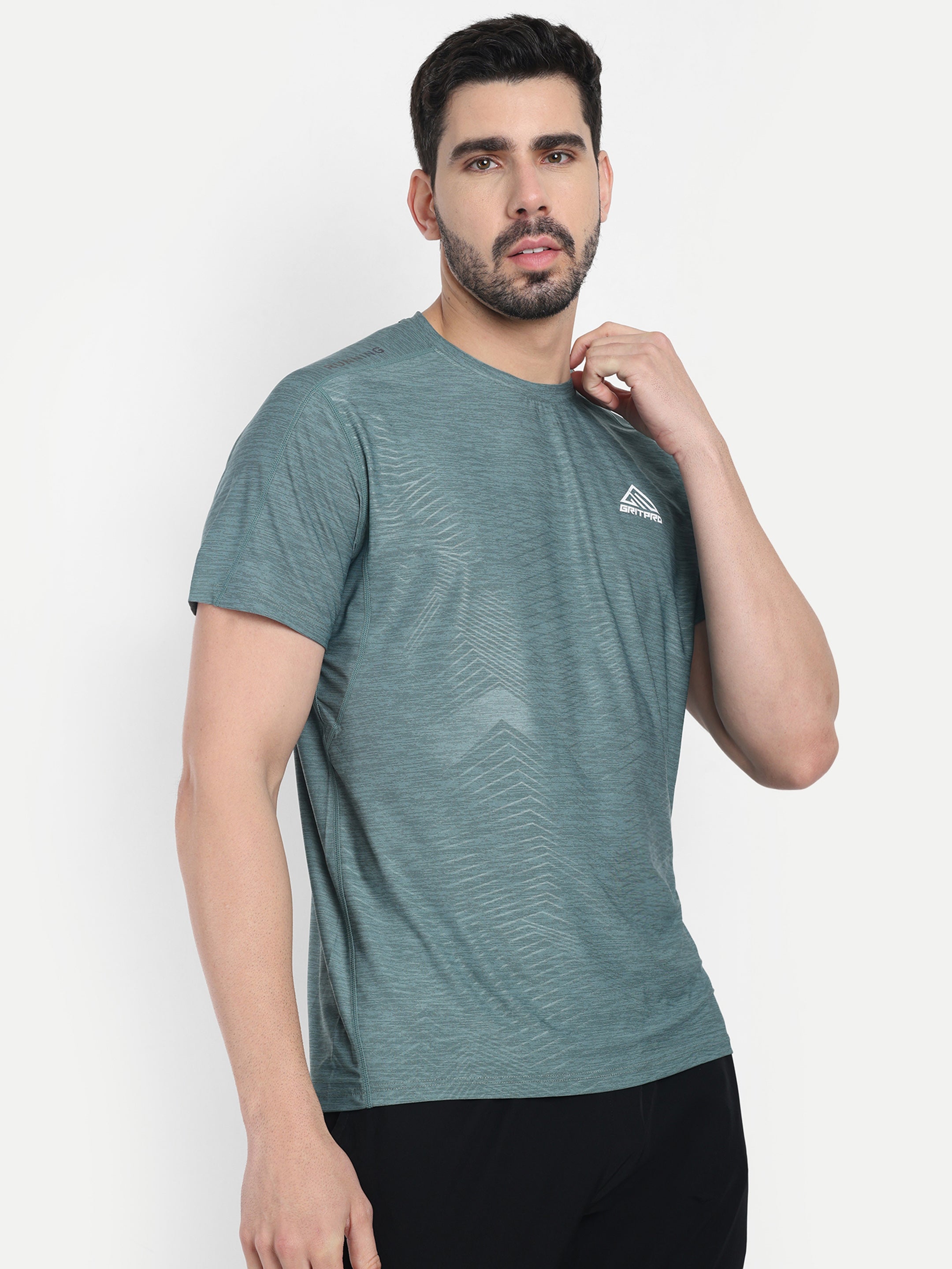 RUNNING TEXTURED T-SHIRT