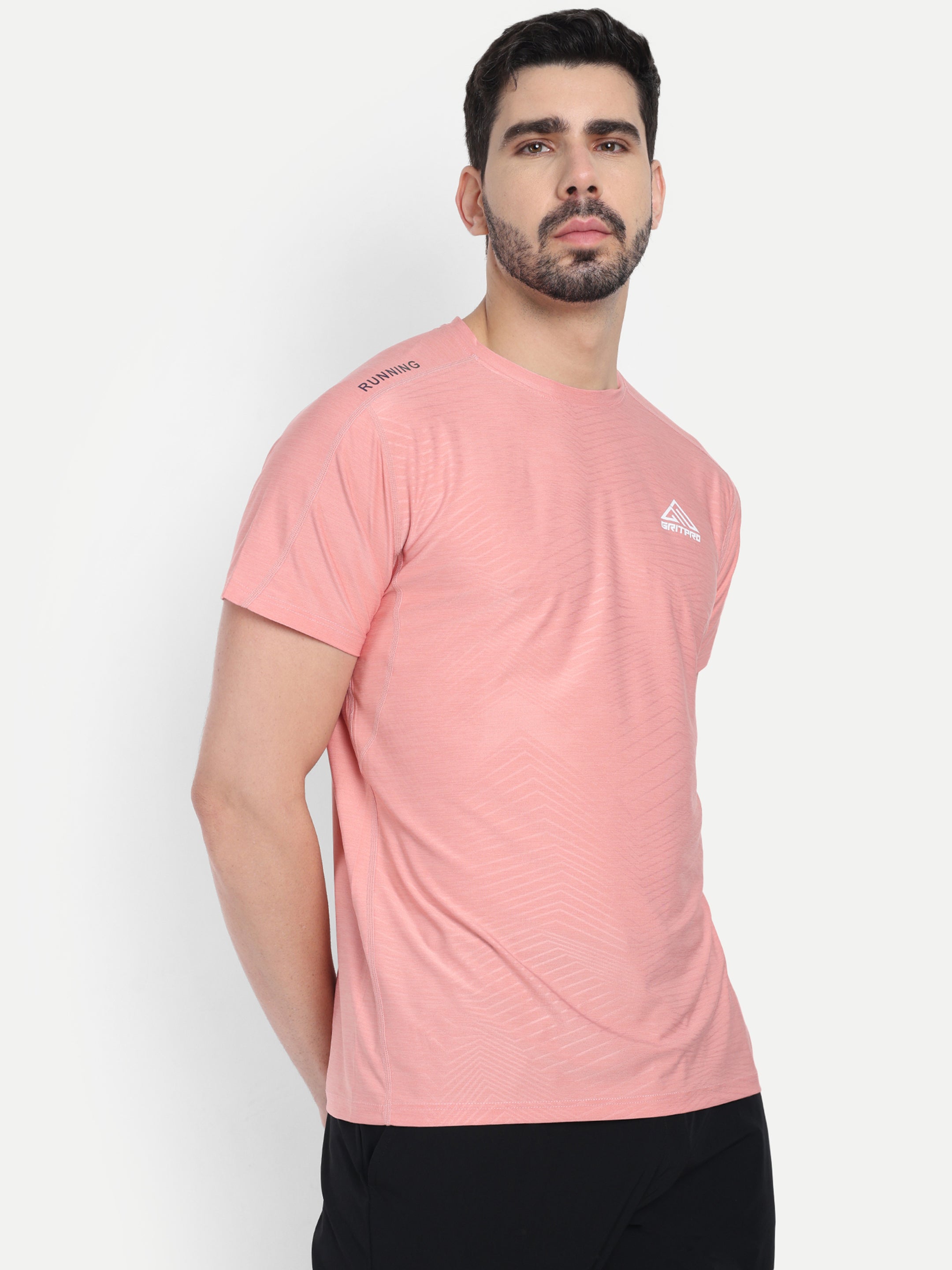 RUNNING TEXTURED T-SHIRT