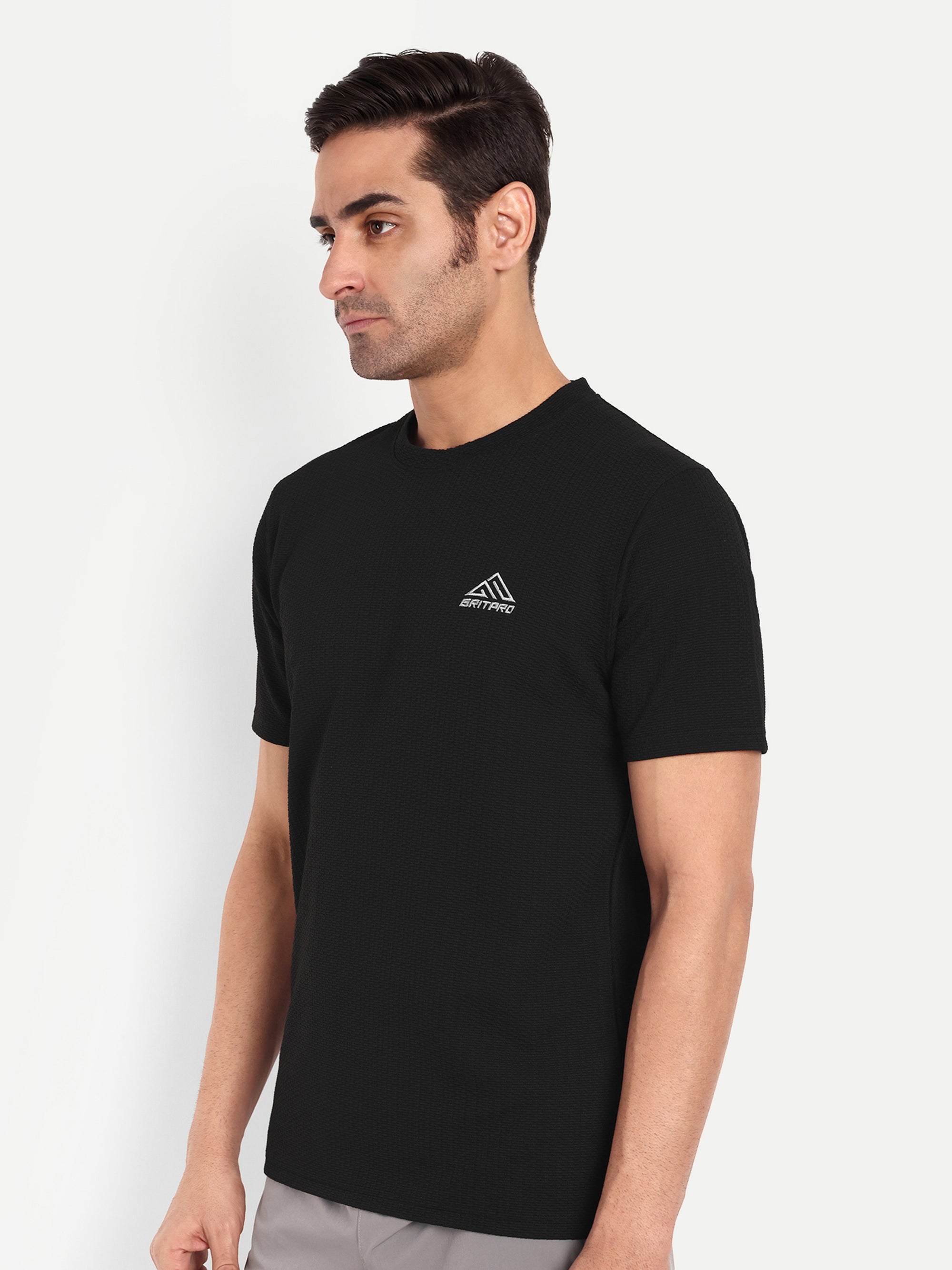 BUBBLE JACQUARD T-SHIRT