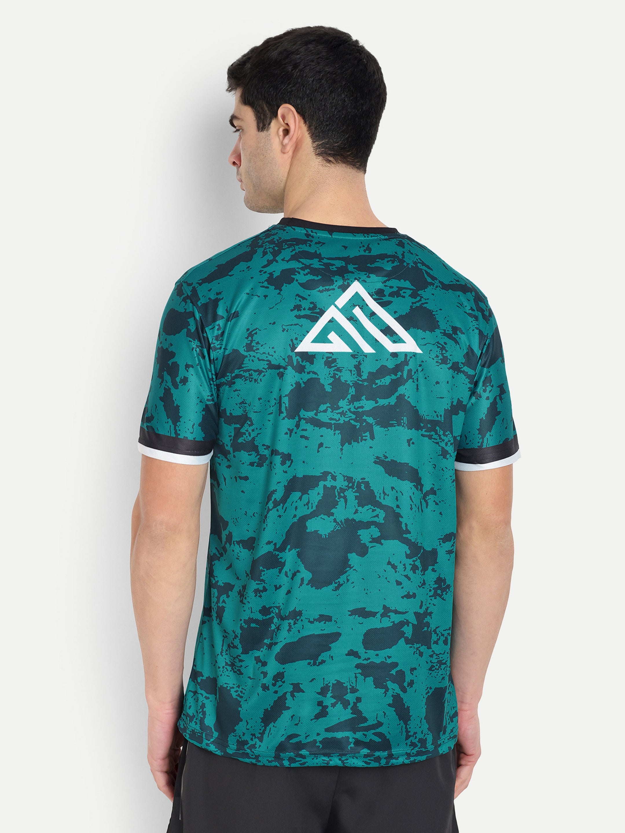 GREEN CAMO T-SHIRT