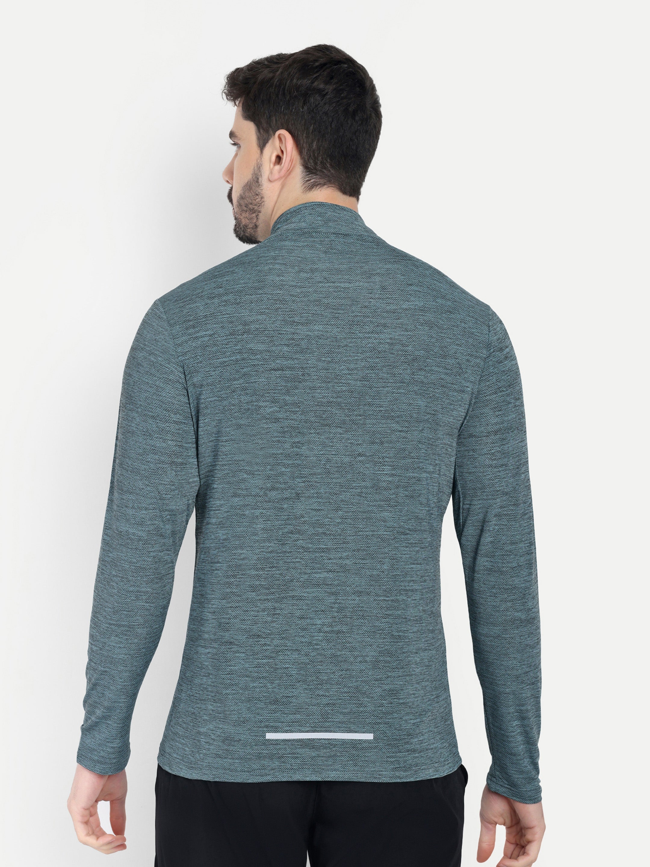 MELANGE FULL SLEEVES T-SHIRT