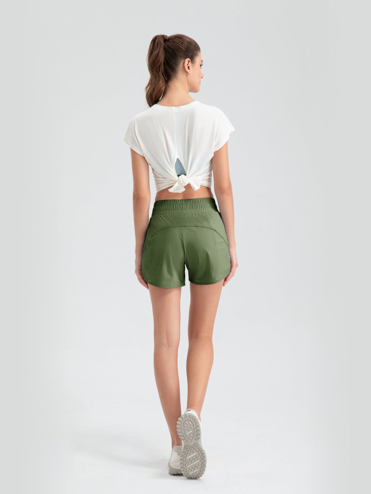 AIR BROAD WAISTBAND WITH INNER TIGHTS SHORTS