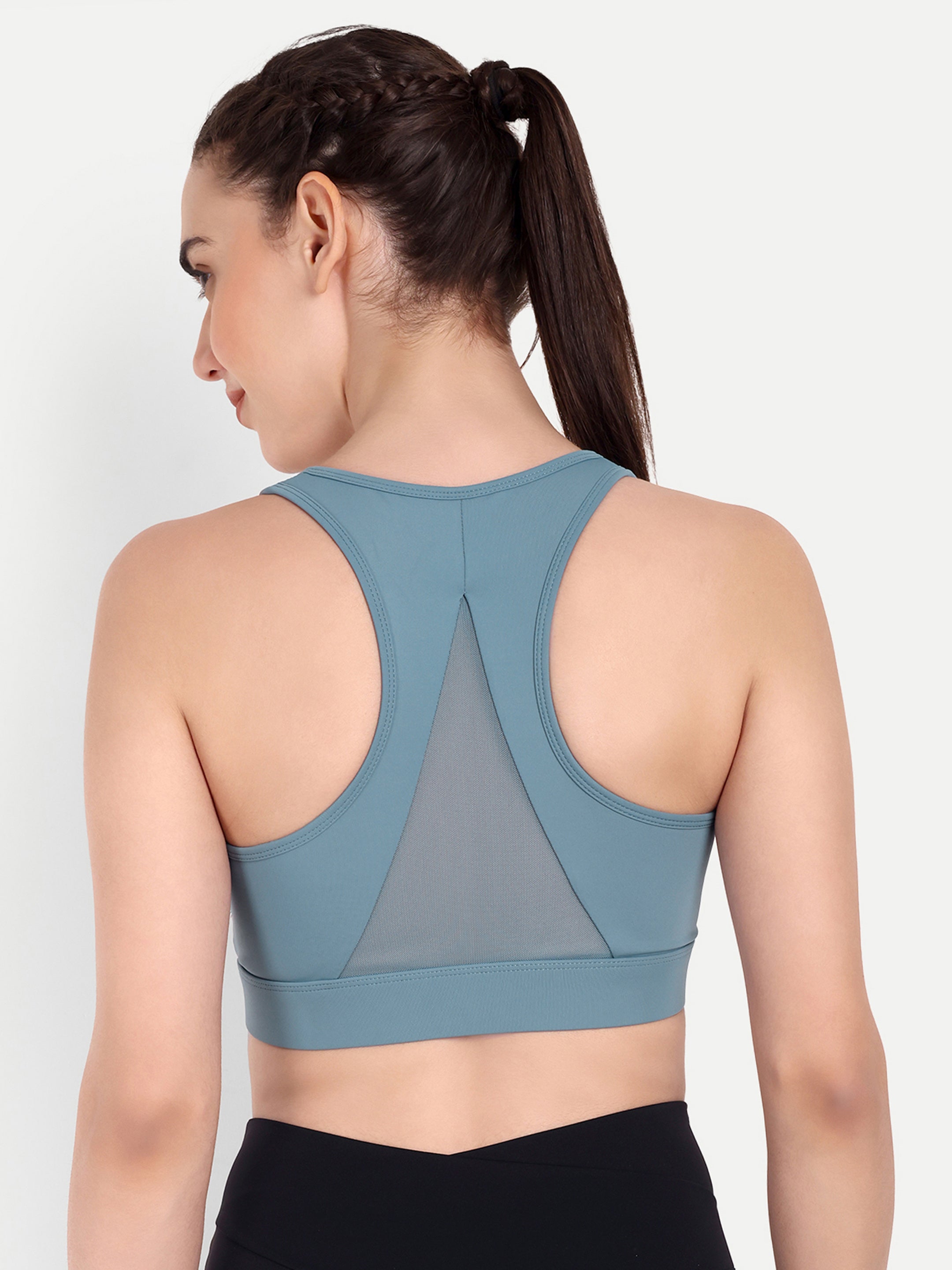 AERO ZIP SPORTS BRA