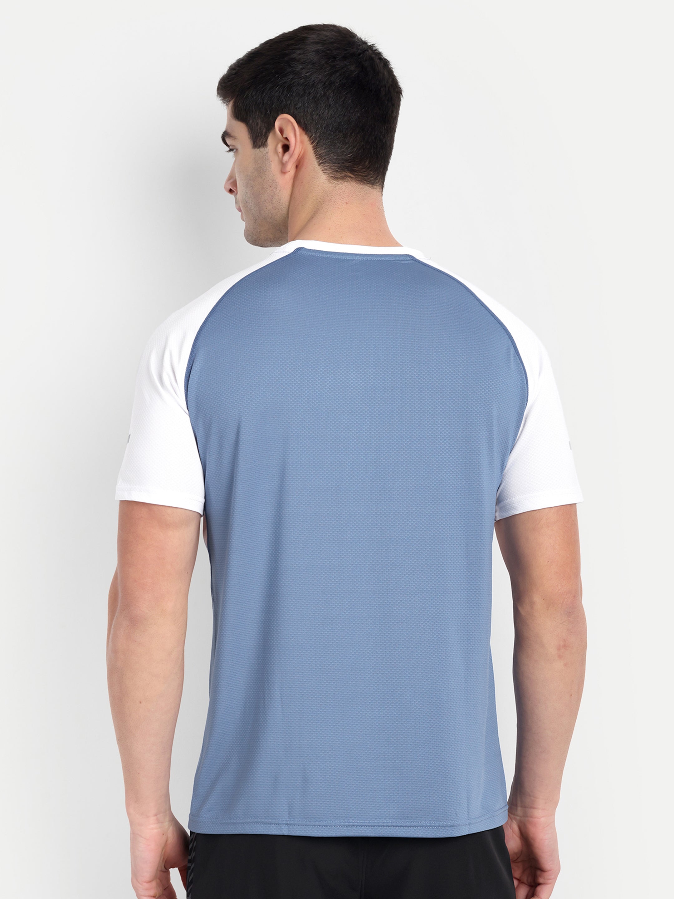 DOUBLE COLOUR RAGLAN SLEEVES T-SHIRT