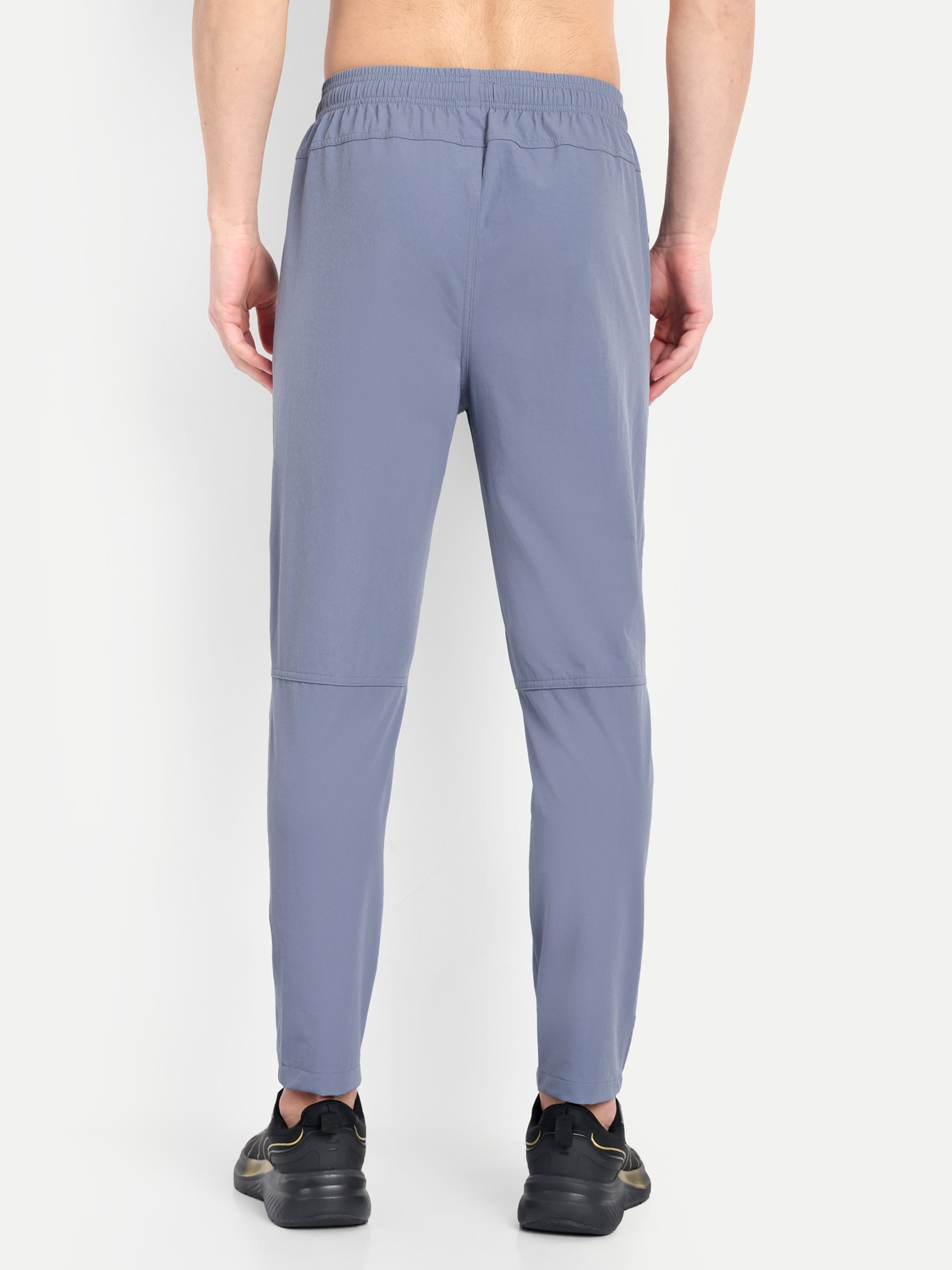 SOLID ZIPPED TRACKPANT